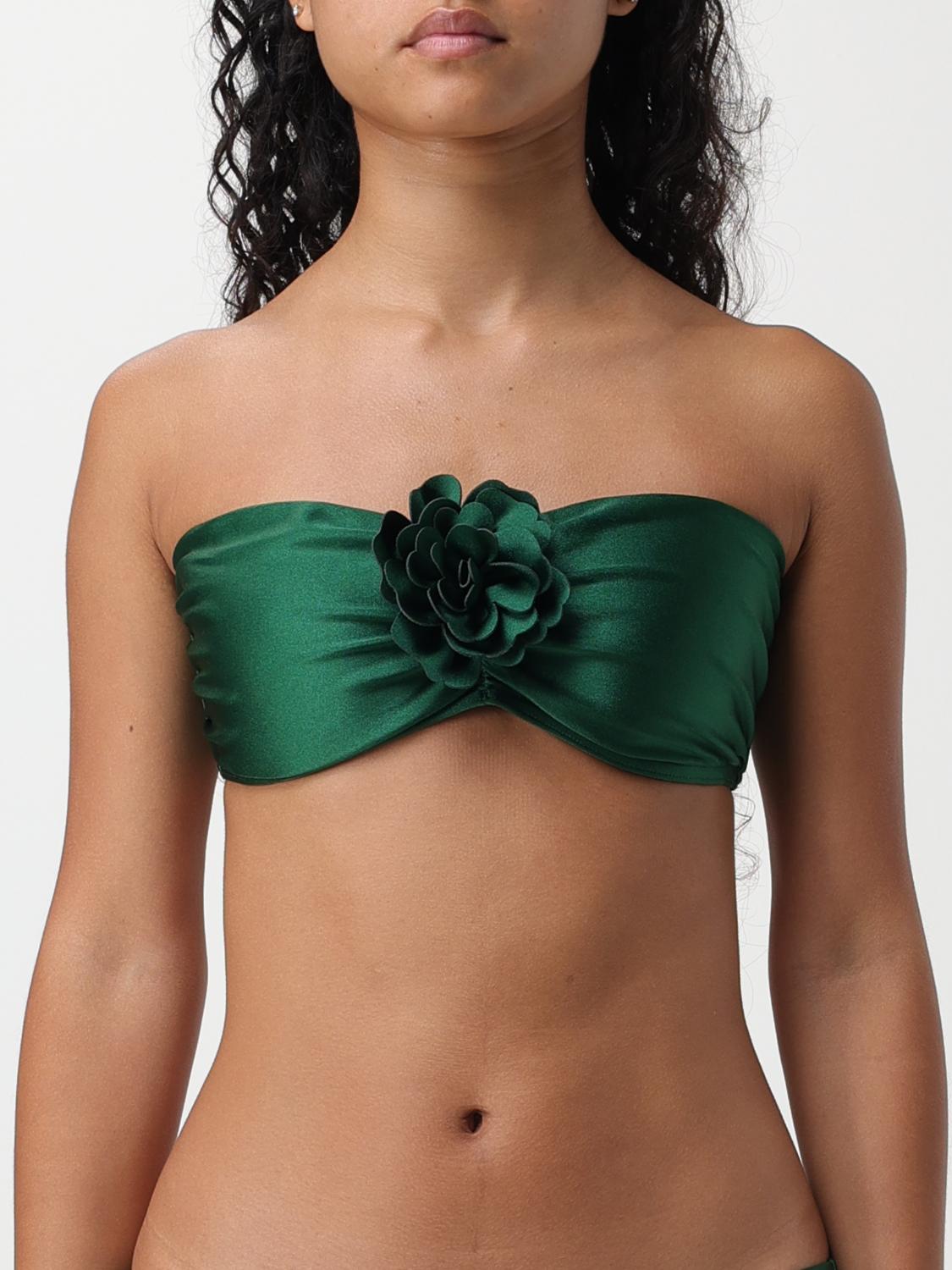 Shop Zimmermann Swimsuit  Woman Color Emerald