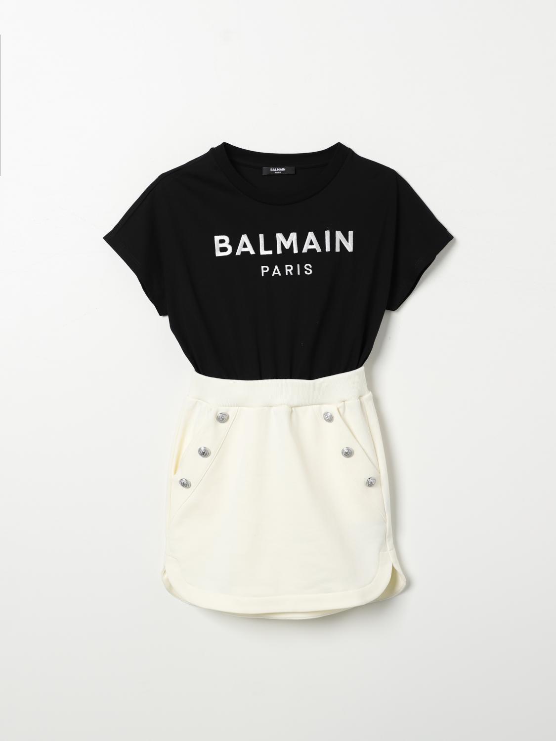 Balmain Romper  Kids Color White In 白色