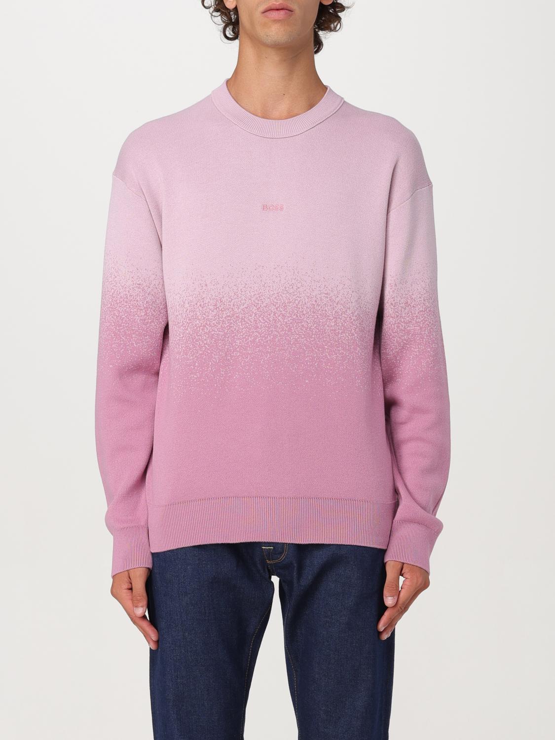 Shop Hugo Boss Sweater Boss Men Color Pink