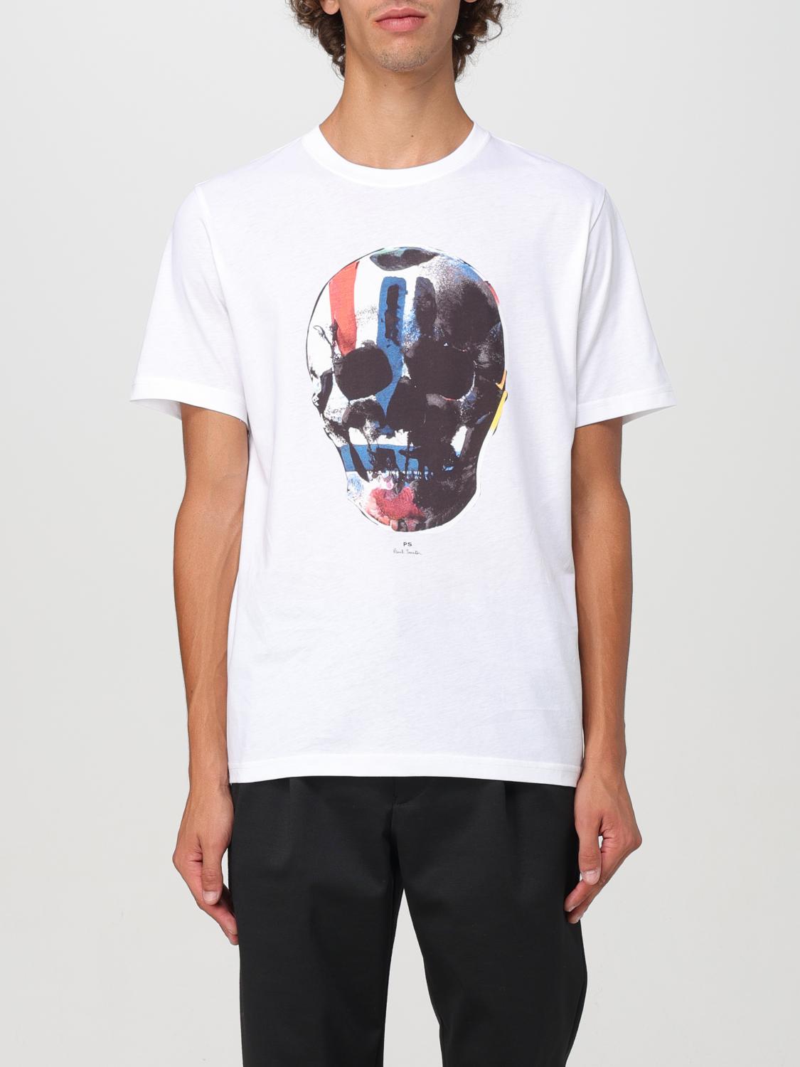 Shop Ps By Paul Smith T-shirt Ps Paul Smith Men Color White In Weiss