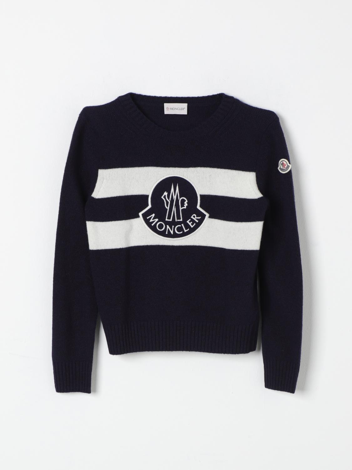 MONCLER Sweater Kids color Navy　MONCLER セーター キッズカラー ネイビー MONCLER