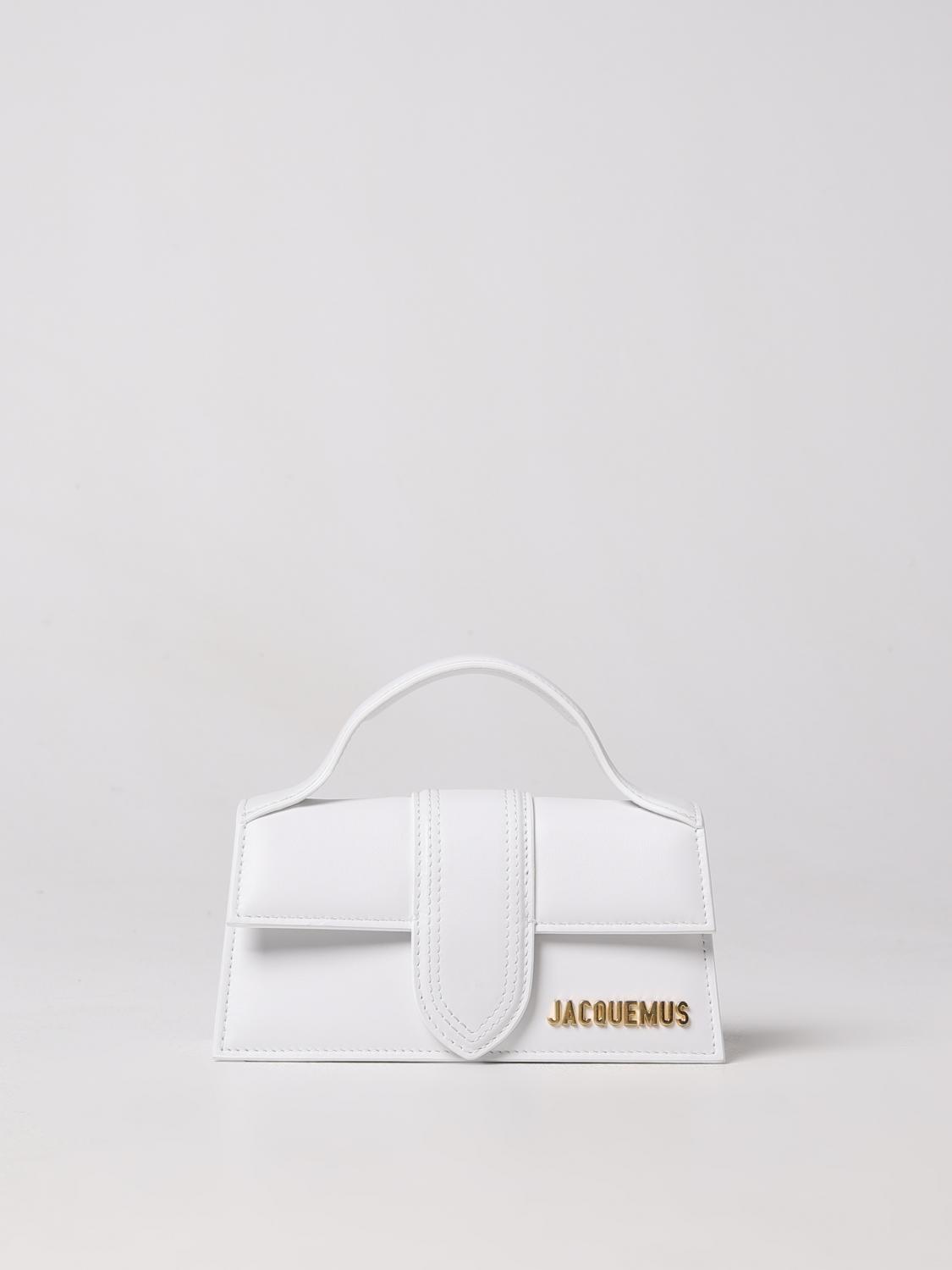 Shop Jacquemus Mini Bag Woman Color White