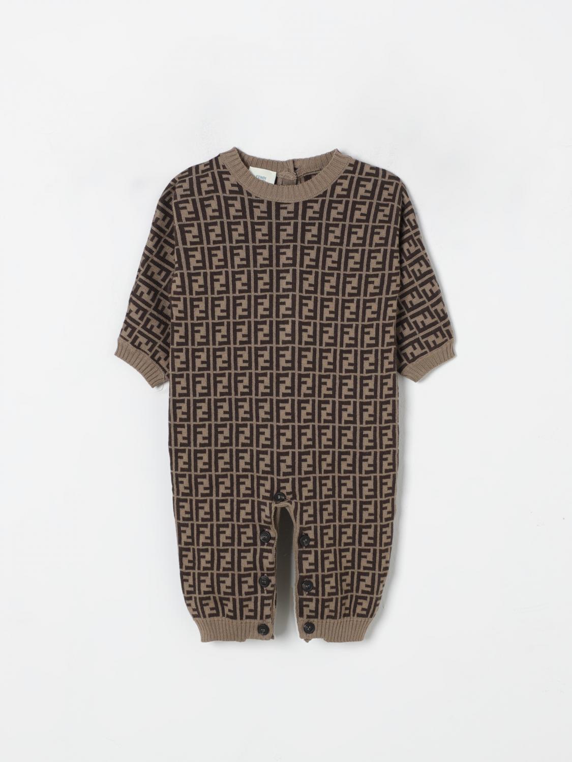 Shop Fendi Tracksuits  Kids Color Brown In Braun