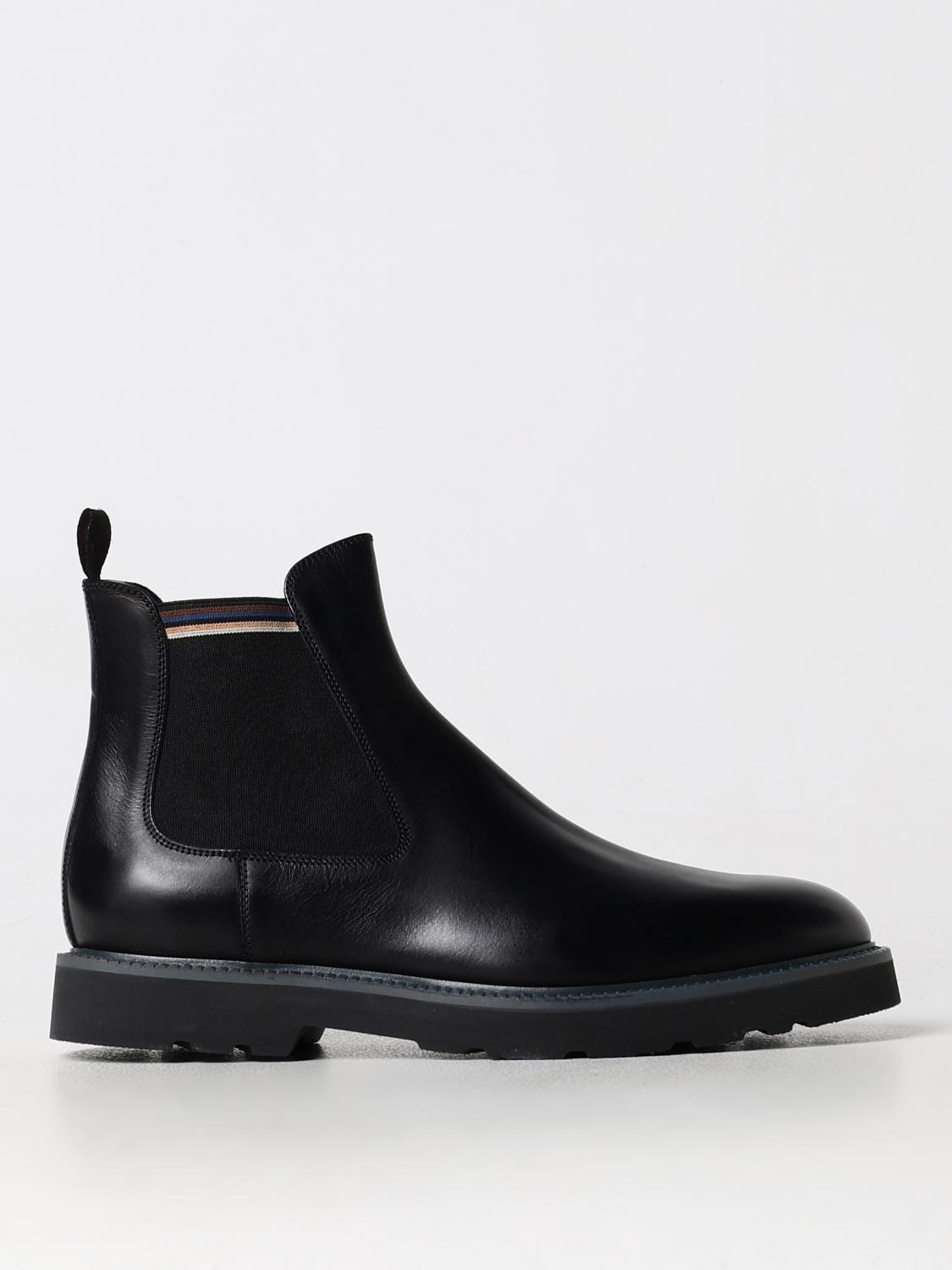 Shop Paul Smith Boots  Men Color Black In Schwarz