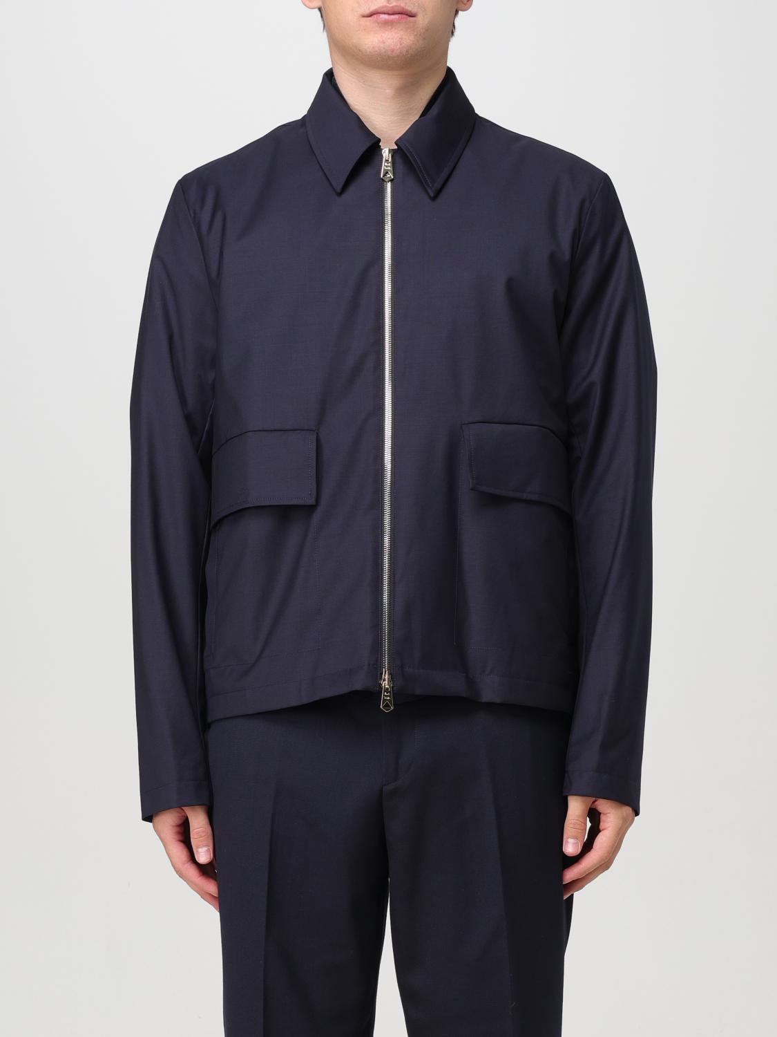 Shop Paul Smith Jacket  Men Color Blue In Blau