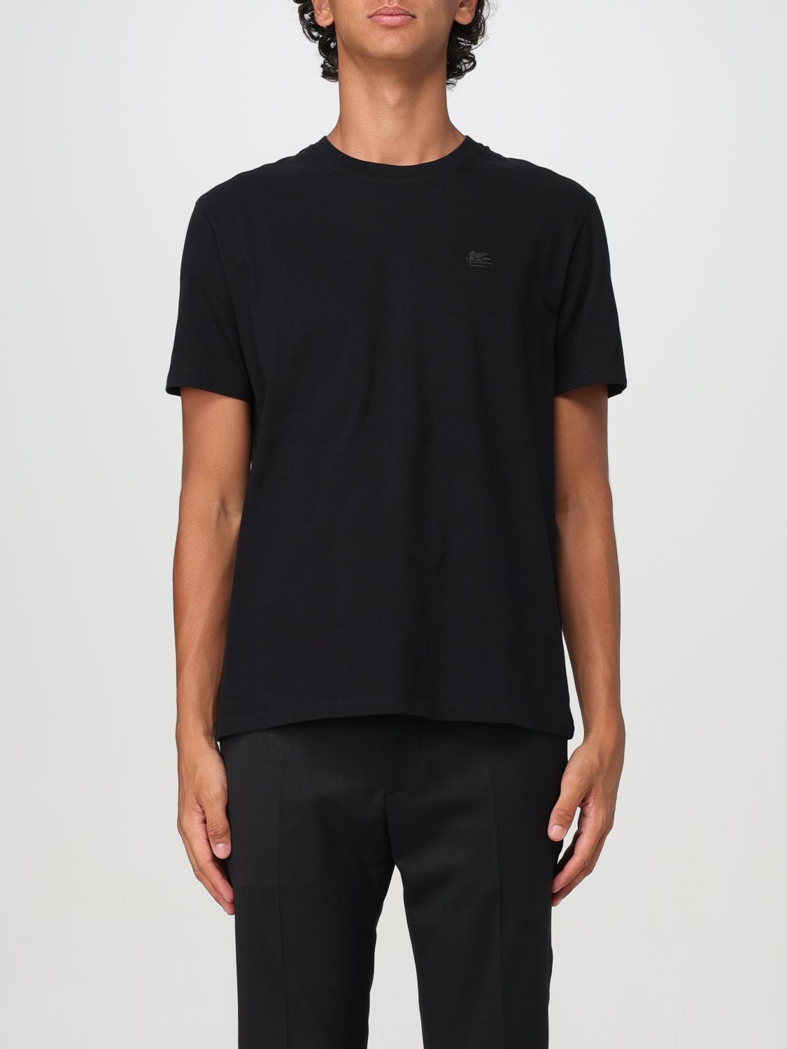 T-Shirt ETRO Men color Black