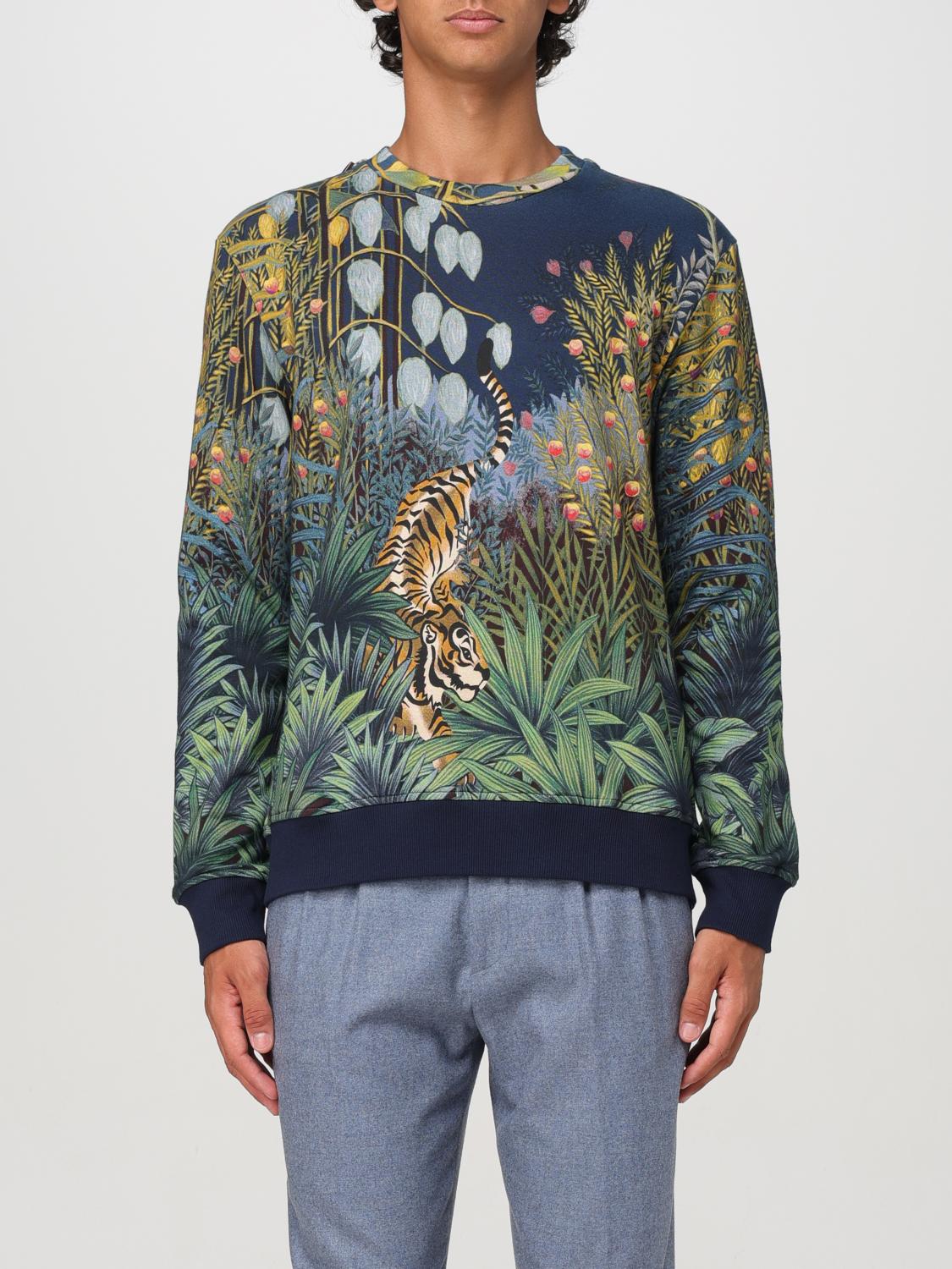 Shop Etro Sweatshirt  Men Color Multicolor In Bunt