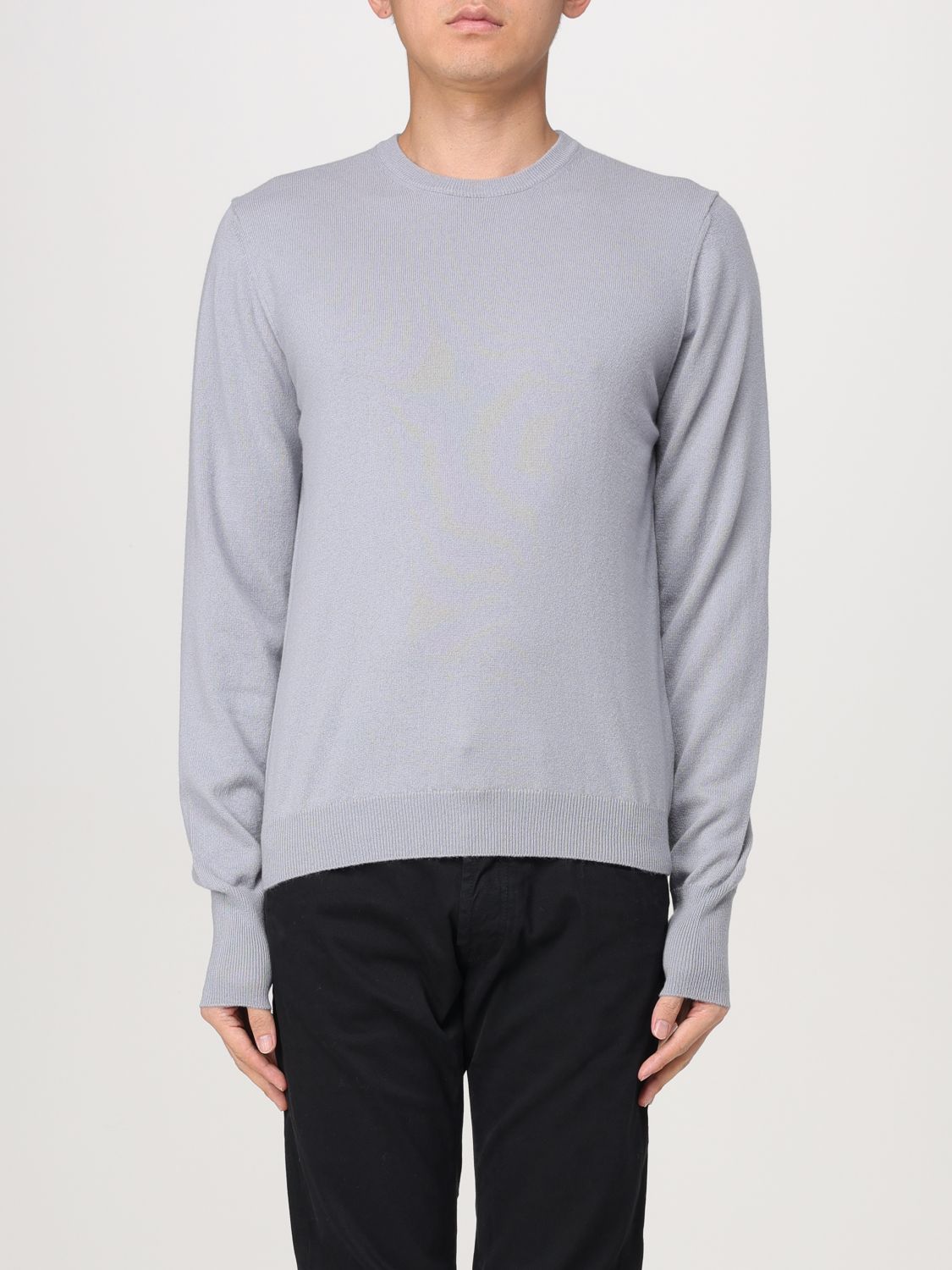 Shop Drumohr Sweater  Men Color Mouse Grey