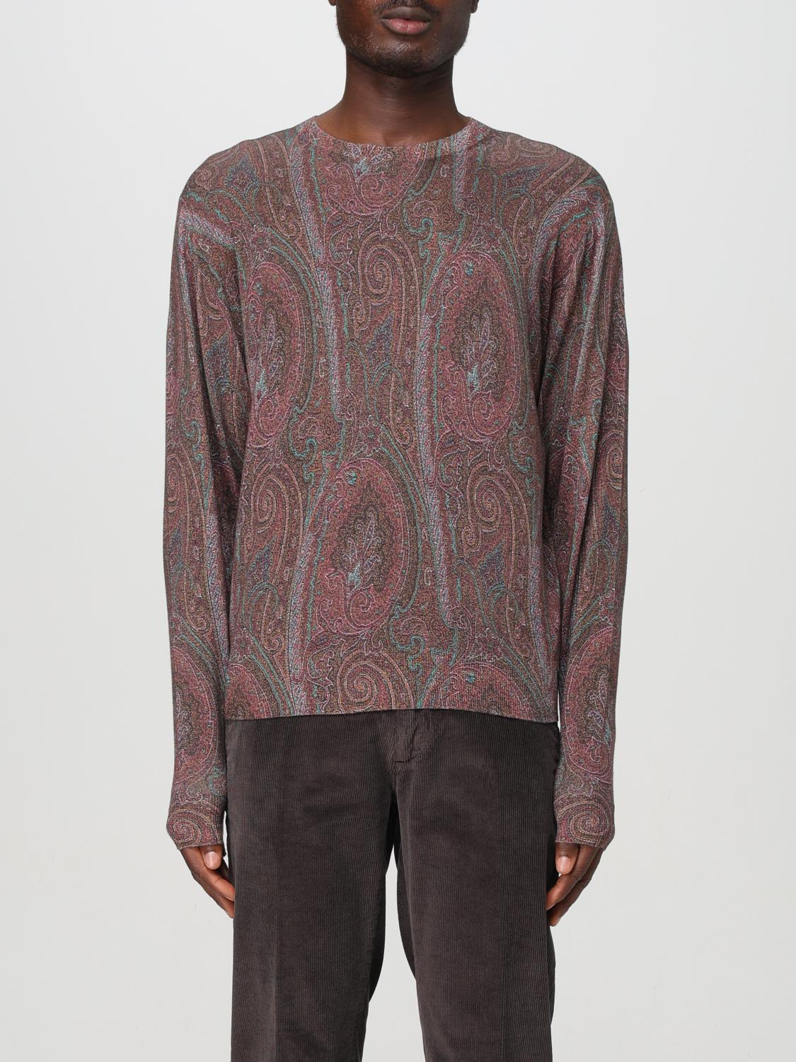 Shop Etro Sweater  Men Color Brown In Braun