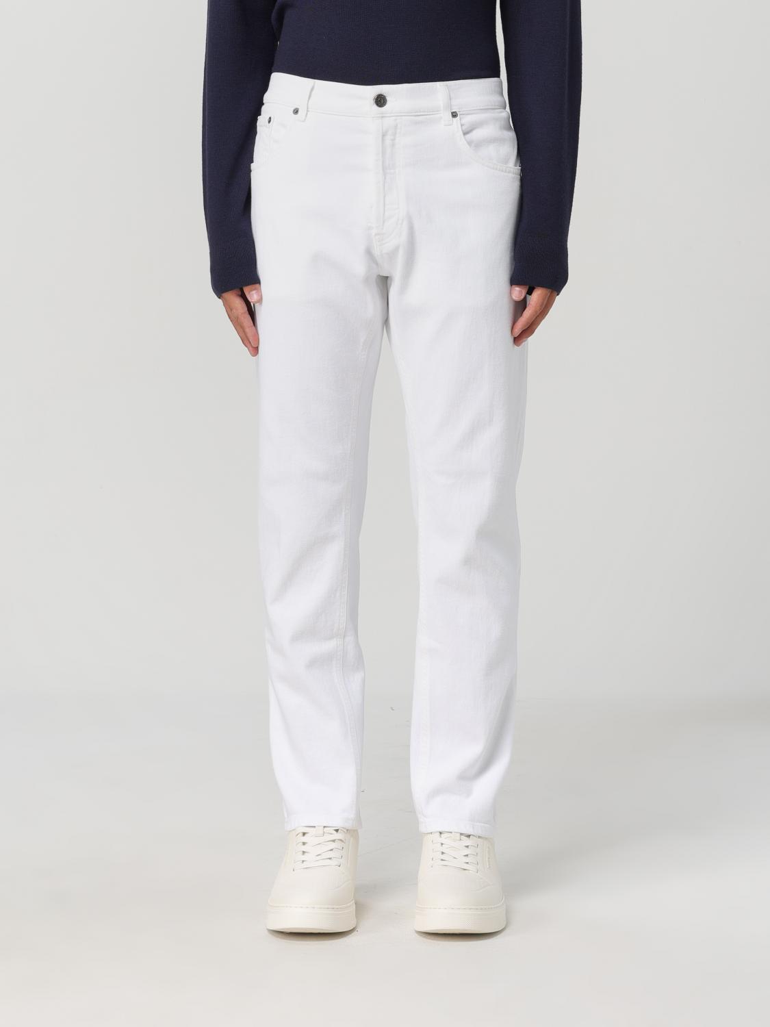 Shop Dondup Jeans  Men Color White In Weiss