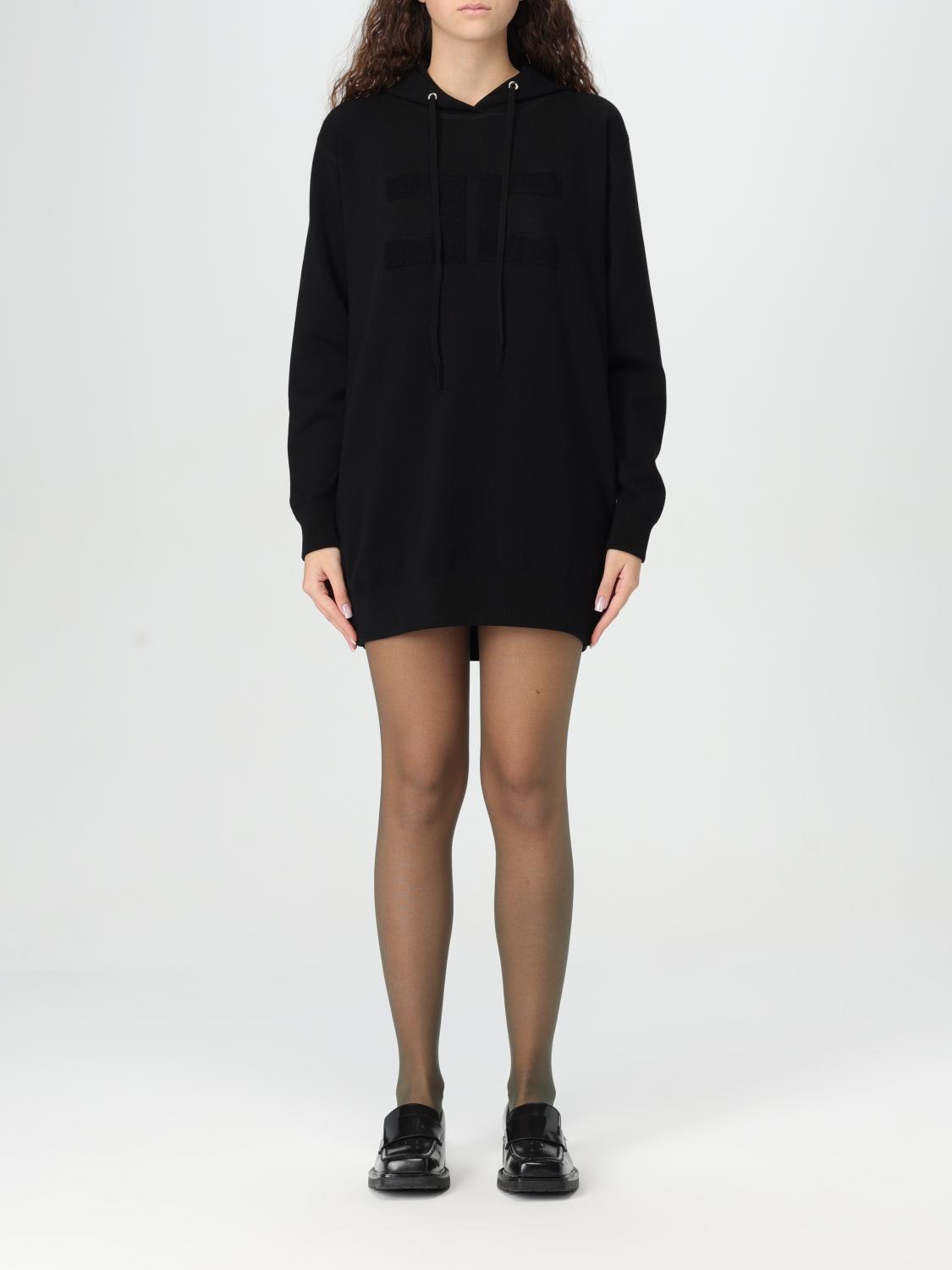 Elisabetta Franchi Dress  Woman Color Black In Schwarz
