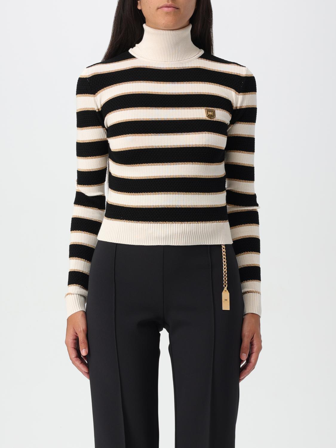 Shop Elisabetta Franchi Sweater  Woman Color Butter