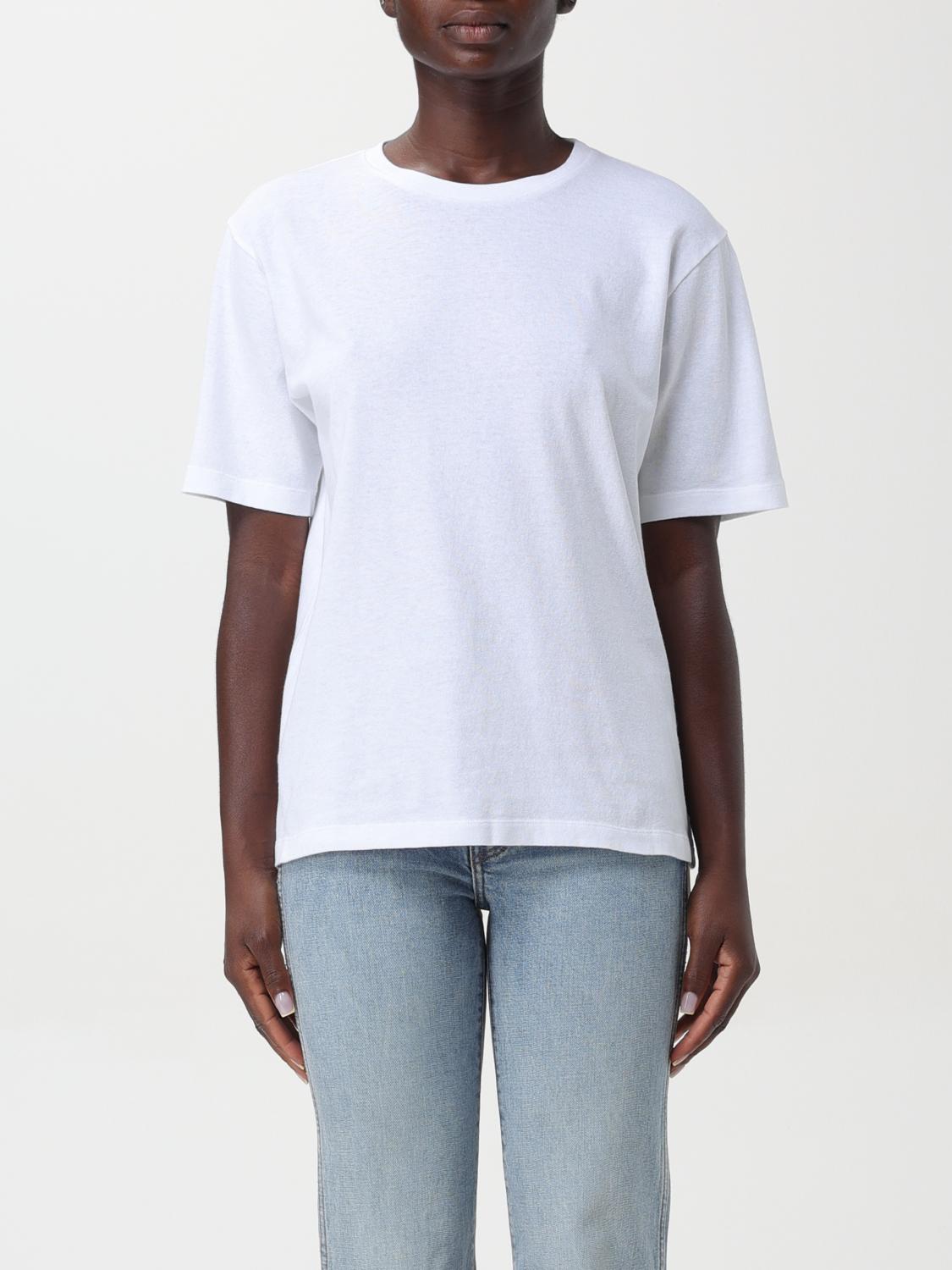 Khaite KHAITE T-Shirt Woman color White　KHAITE Tシャツ 女性カラー ホワイト