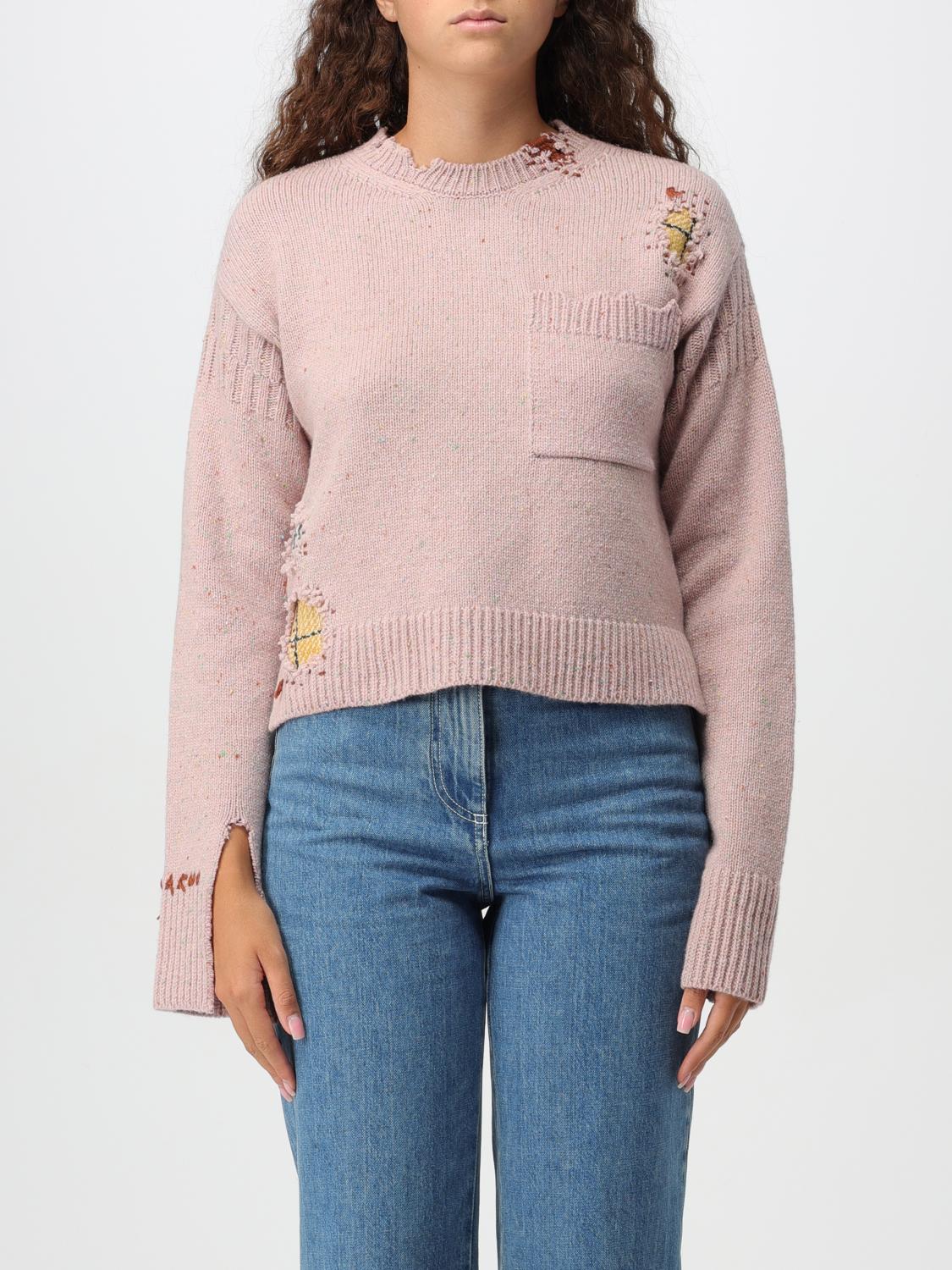 Shop Marni Sweater  Woman Color Pink