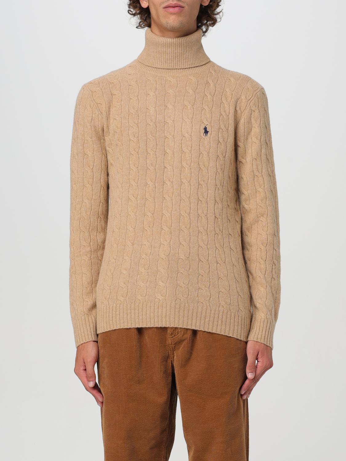 Shop Polo Ralph Lauren Sweater  Men Color Camel