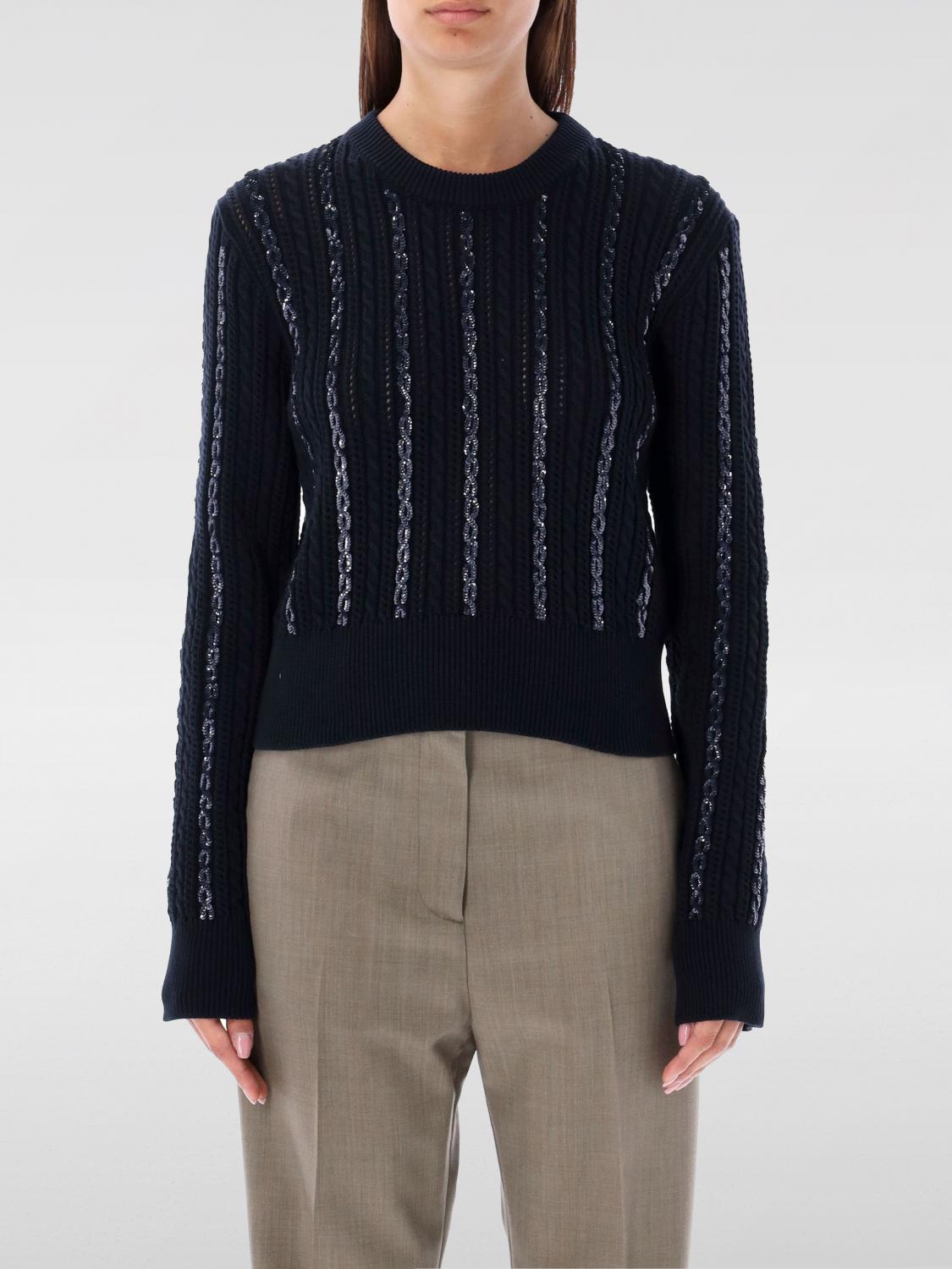 Golden Goose Women's Sweater Sequin In Blau