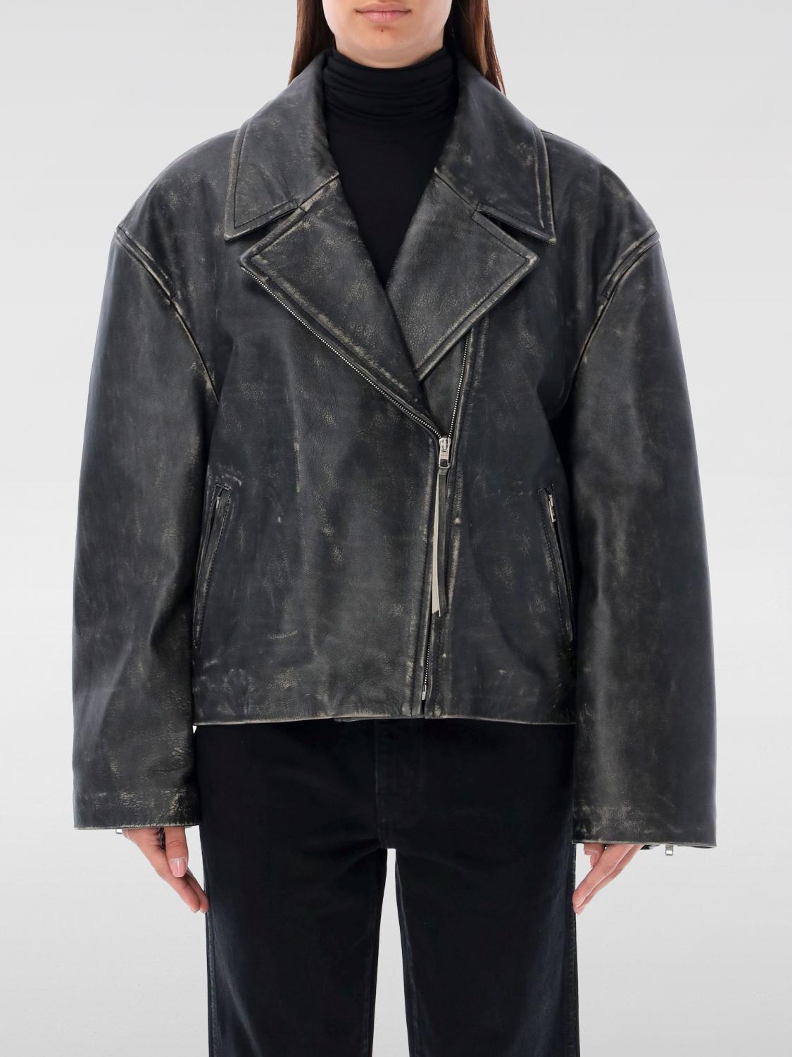 Acne Studios Coat  Woman Color Black In Schwarz