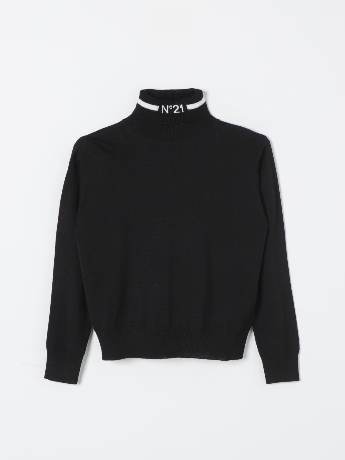 Shop N°21 Sweater N° 21 Kids Color Black In Schwarz