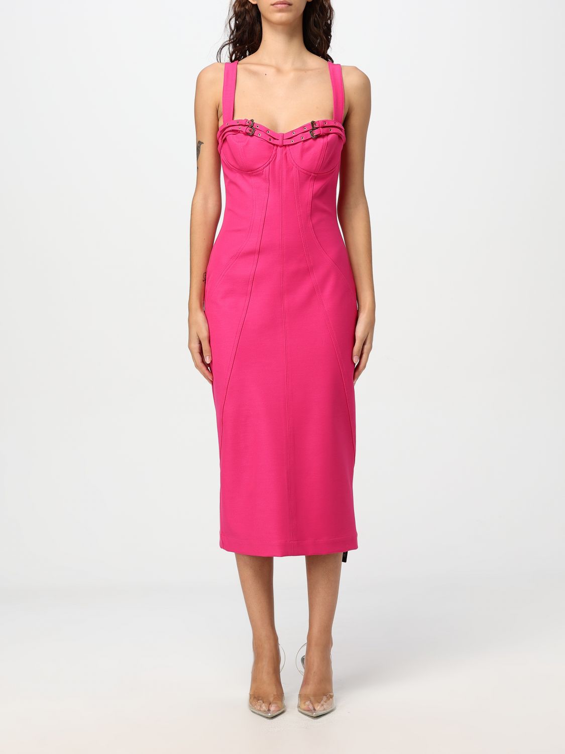 Versace Jeans Couture Dress  Woman Color Fuchsia