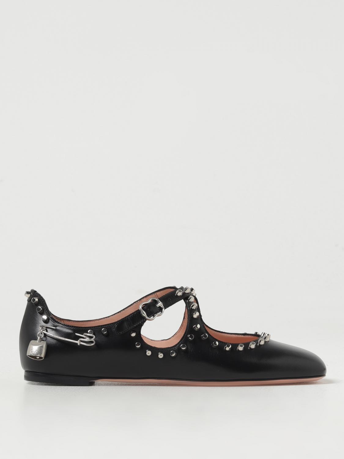 Shop Bally Ballet Flats  Woman Color Black In Schwarz