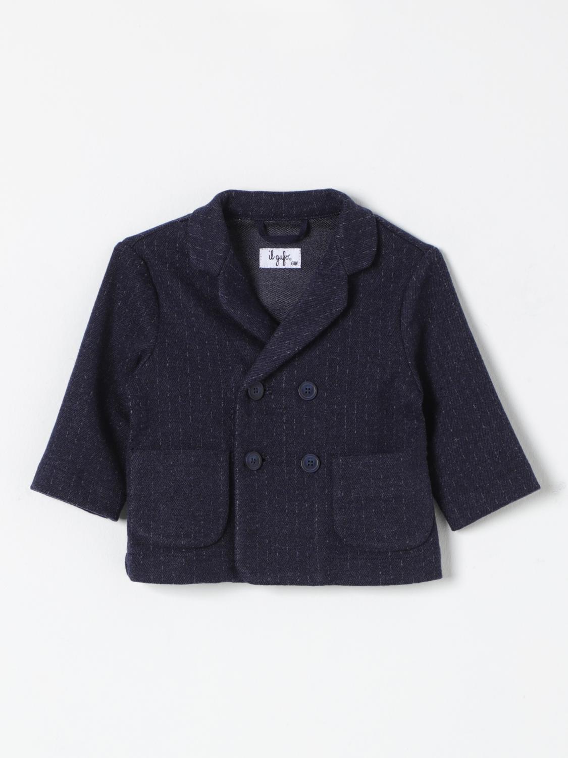 Il Gufo Jacket Kids Color Blue In Blau