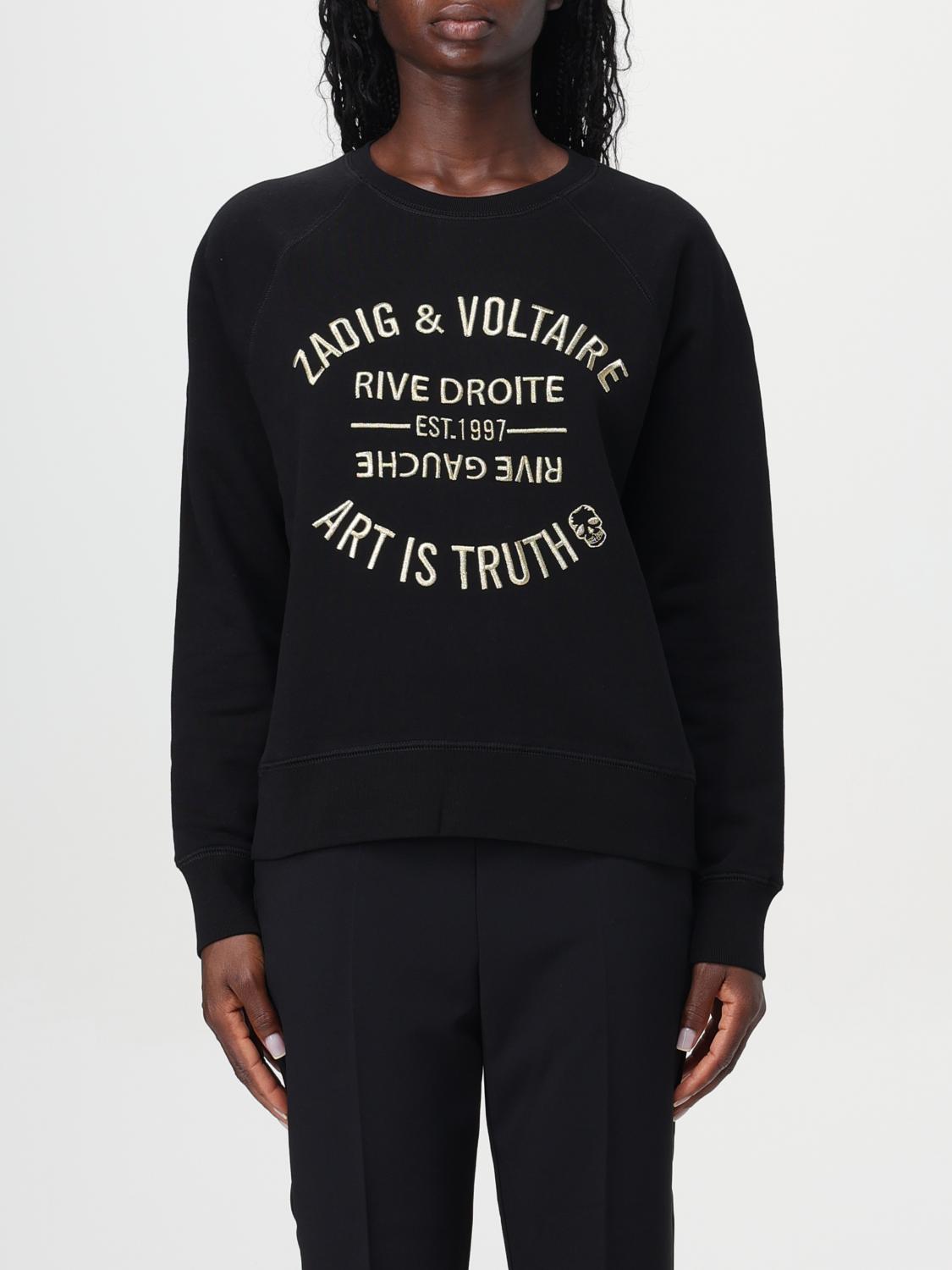 Zadig & Voltaire Sweatshirt  Woman Color Black In Schwarz