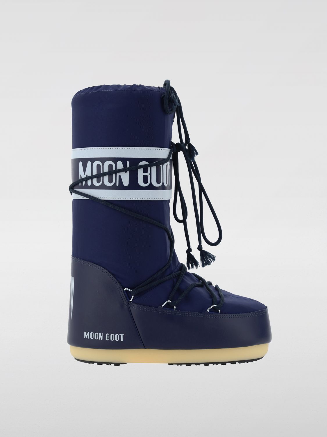 Shop Moon Boot Boots  Woman Color Blue In Blau