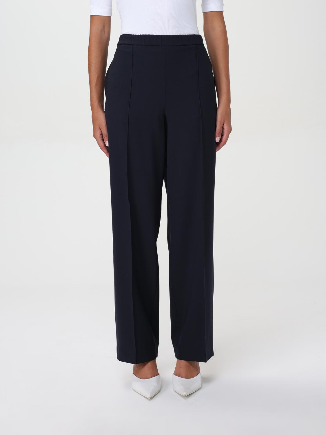 Fabiana Filippi Dark Blue Pants In Blau