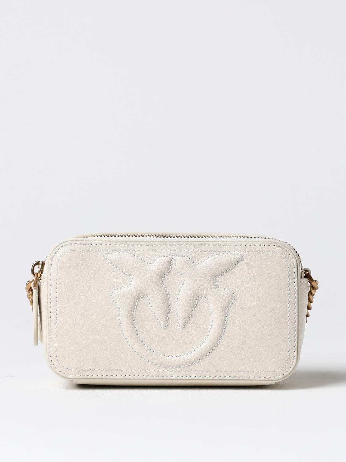 Pinko Mini Bag Woman Color White In 白色