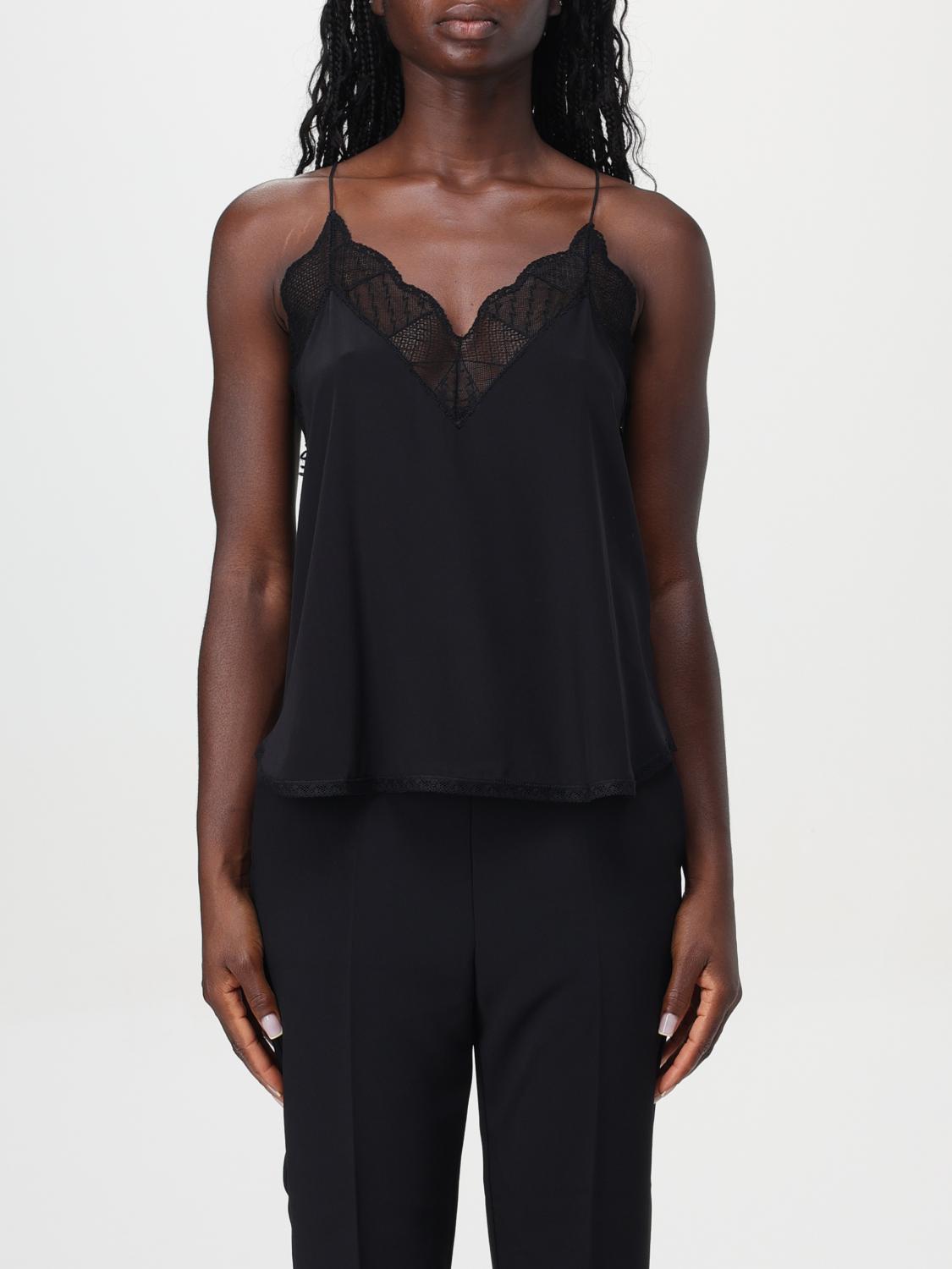 Shop Zadig & Voltaire Top  Woman Color Black In Schwarz