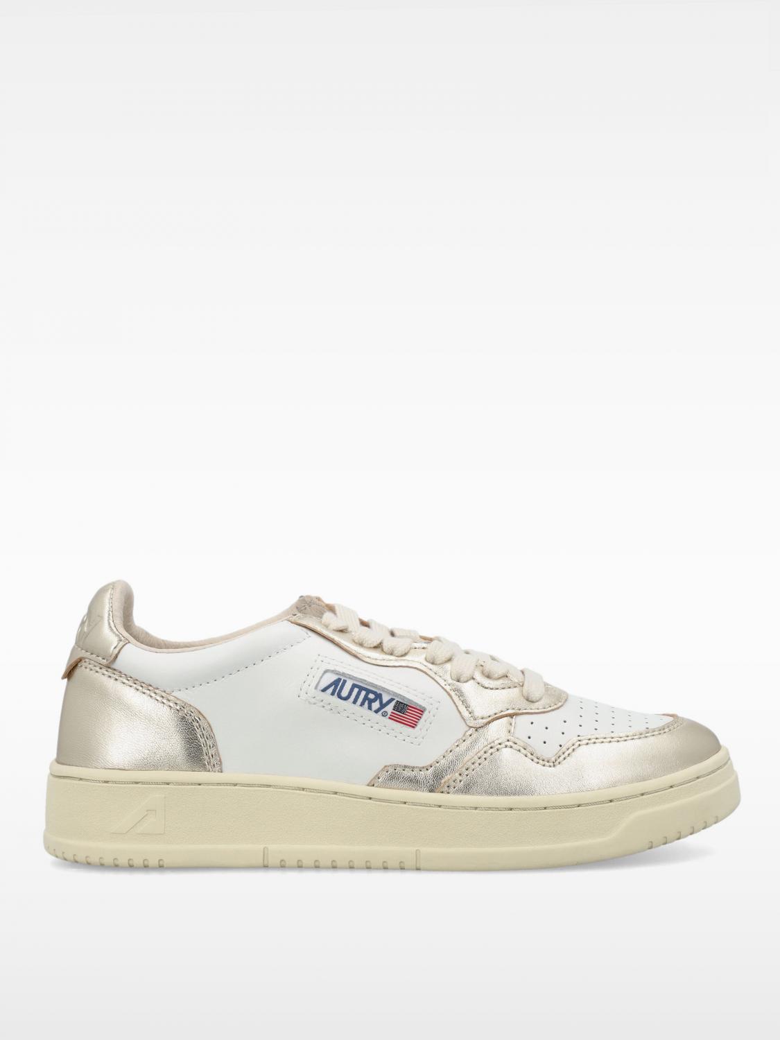 Autry Medalist Low Sneakers In Weiss