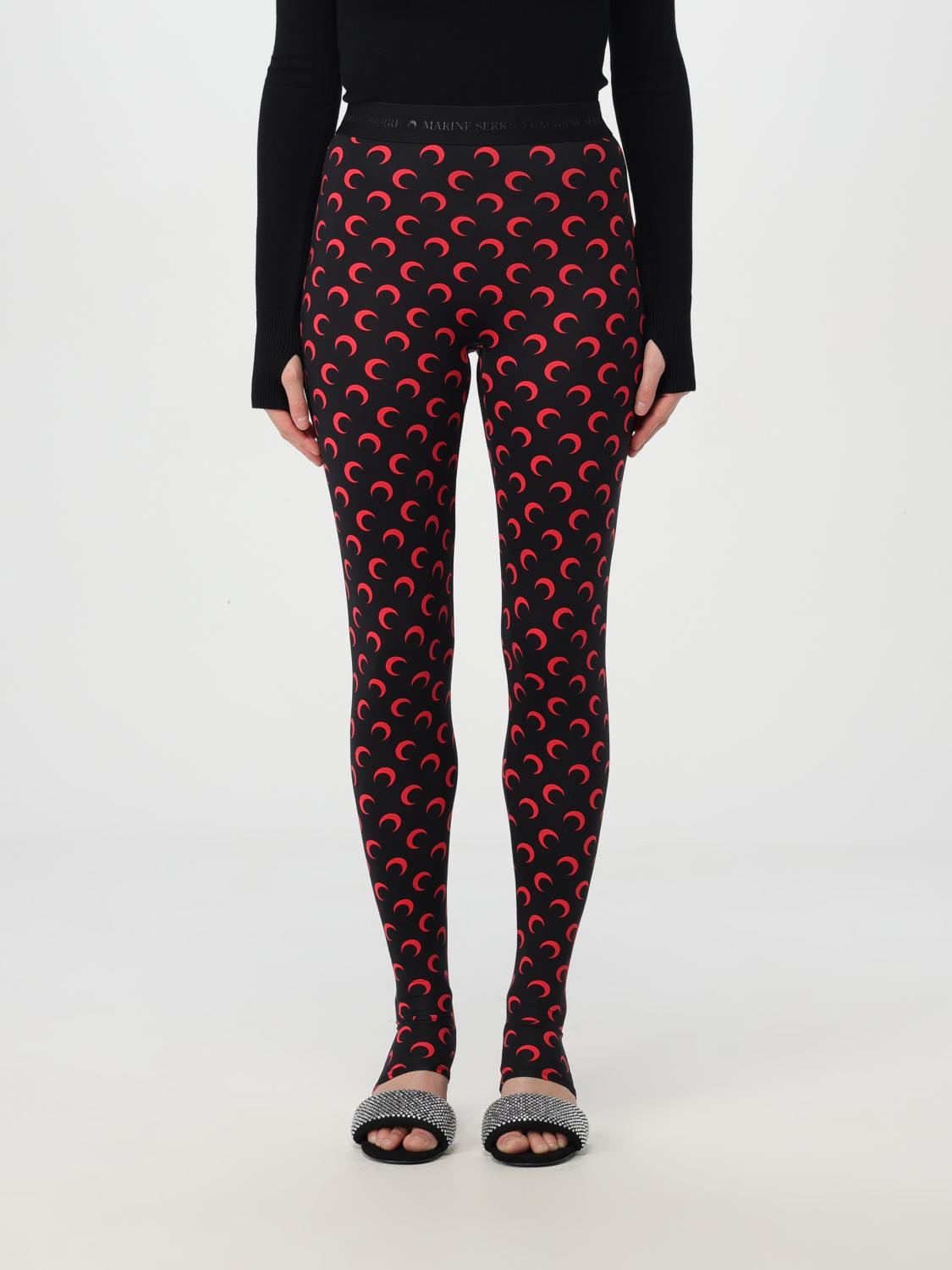 Marine Serre Pants Woman color Black 1