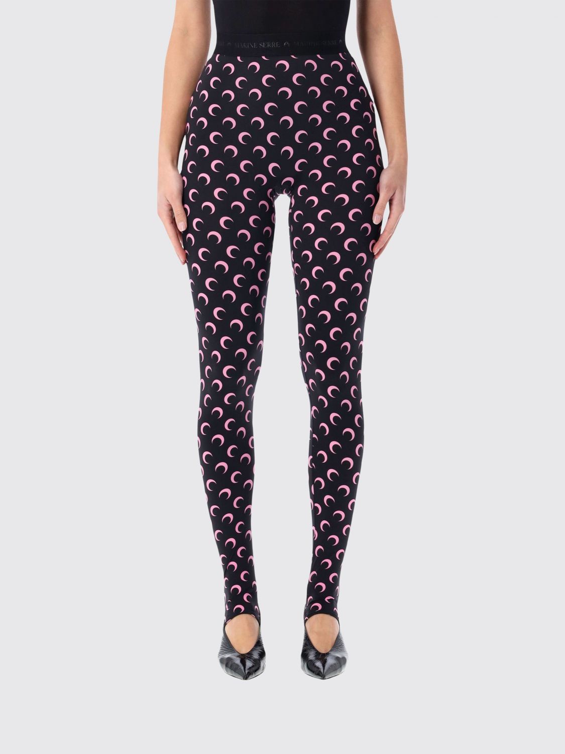 Marine Serre Pants  Woman Color Black 2 In Black