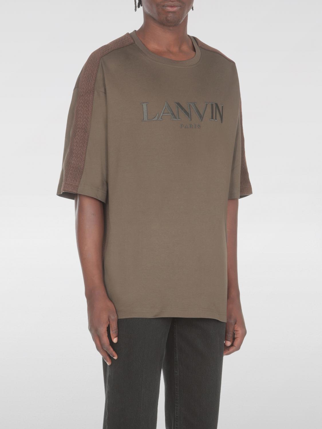 T-Shirt LANVIN Men color Black