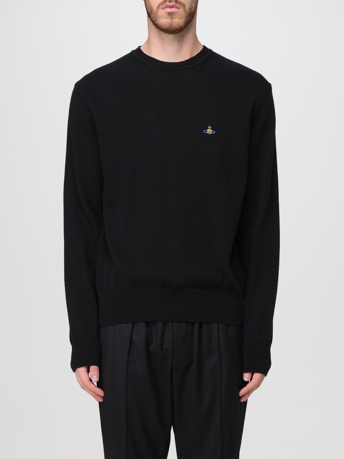 Shop Vivienne Westwood Sweater  Men Color Black In Schwarz