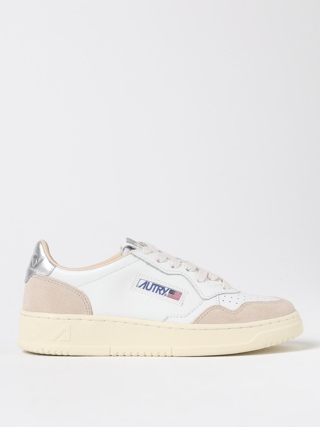 Shop Autry Sneakers  Woman Color White In Weiss