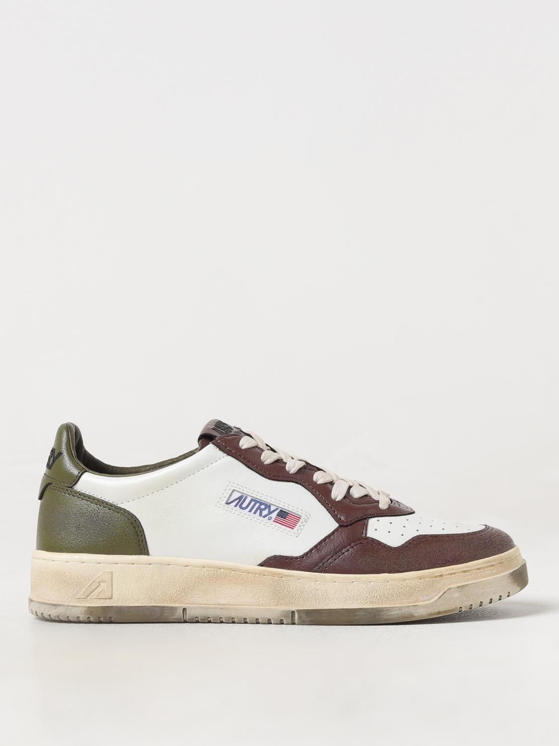 Shop Autry Sneakers  Men Color Brown In Braun