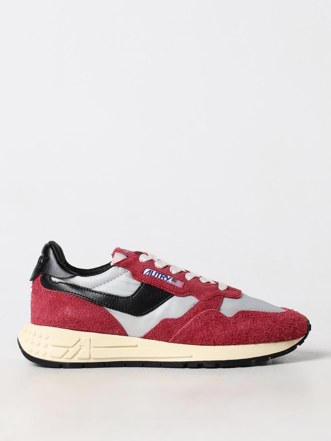 Autry Reelwind Low-cut Sneakers In Red