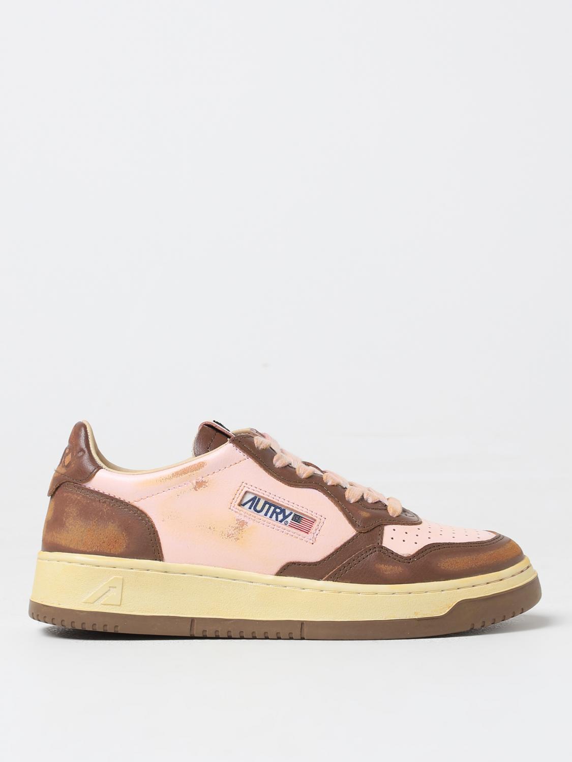 Autry Medalist Low-top Sneakers In Braun