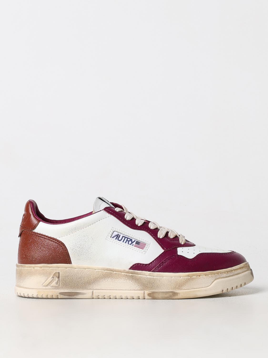Autry Medalist Low Super Vintage Sneakers In Weiss