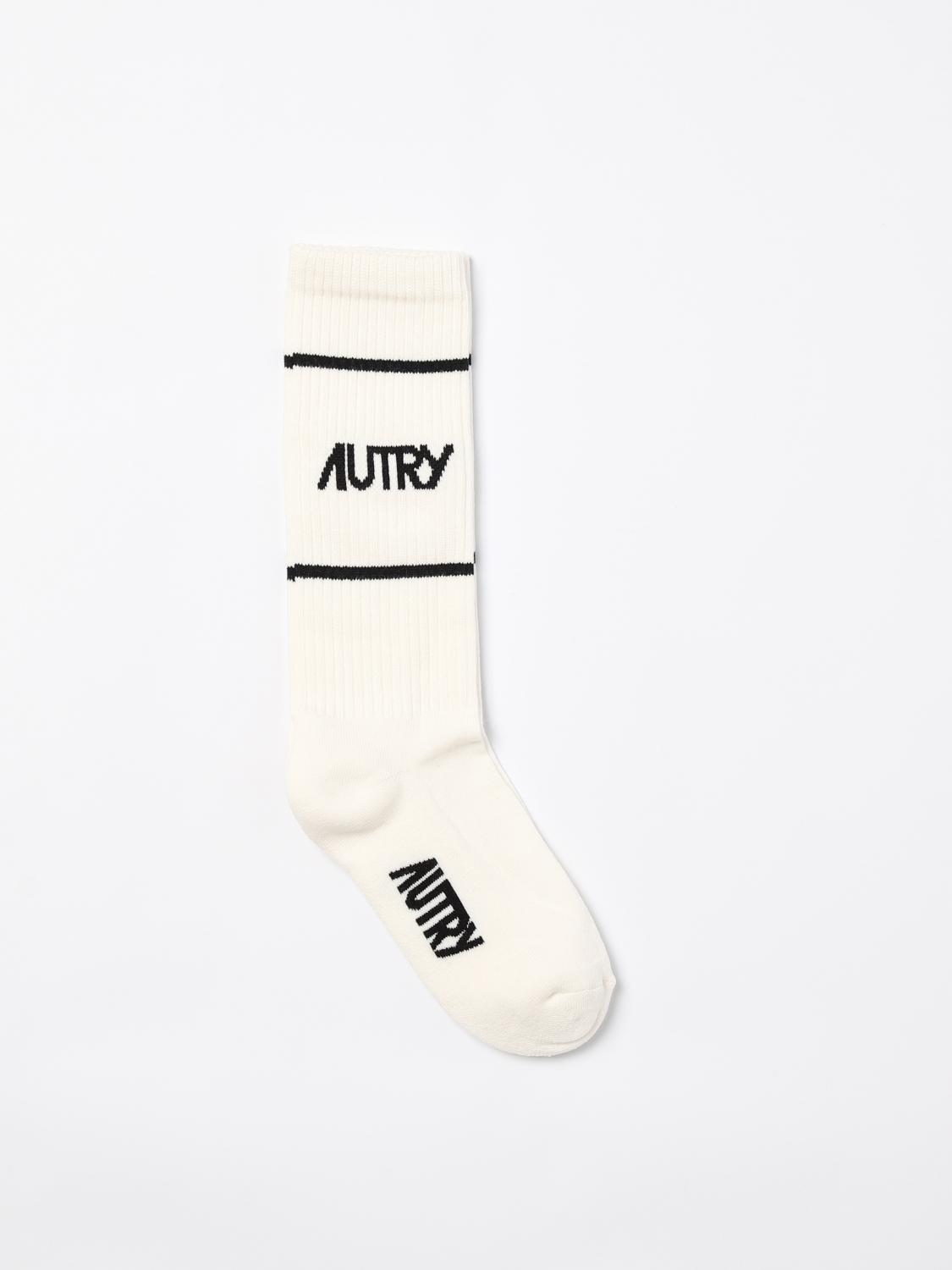 Shop Autry Socks  Men Color White In Weiss