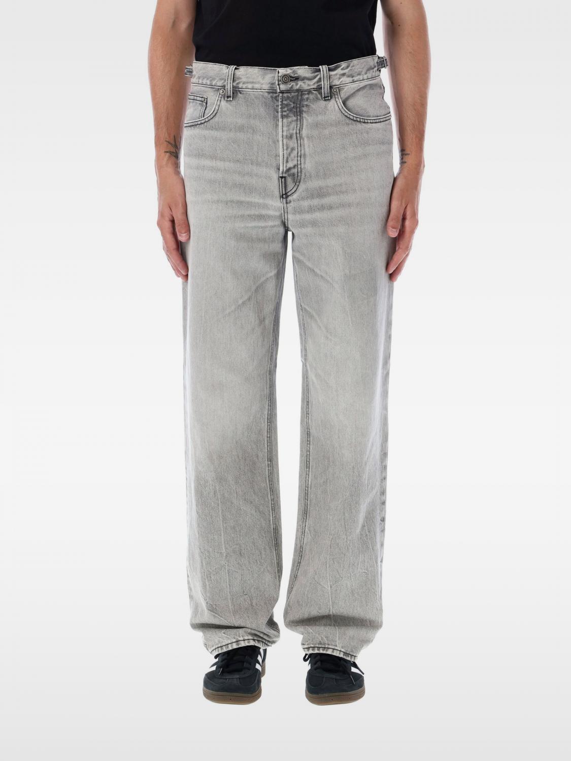 Shop Haikure Jeans  Men Color Grey In Grau