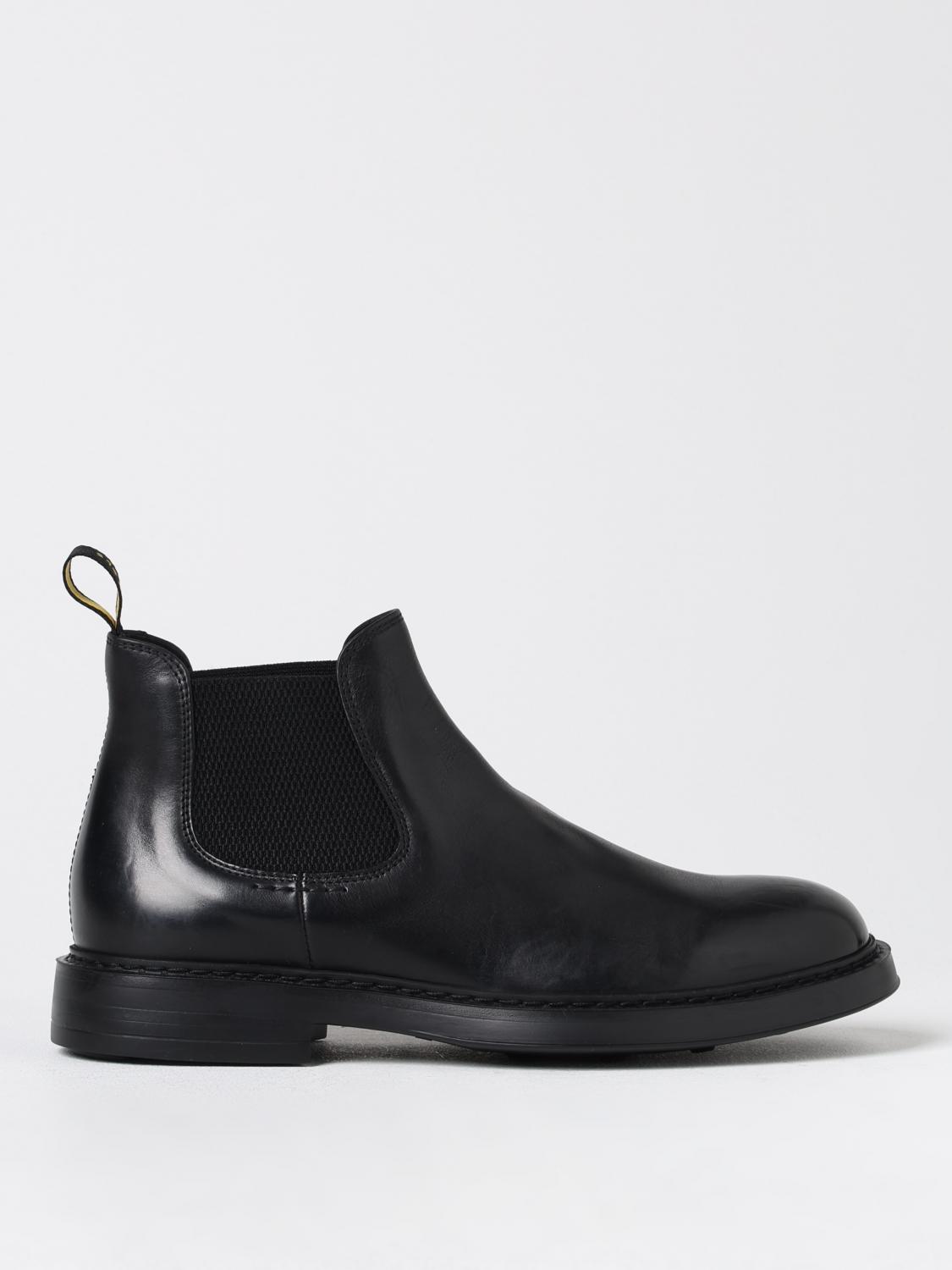 Shop Doucal's Boots  Men Color Black In Schwarz