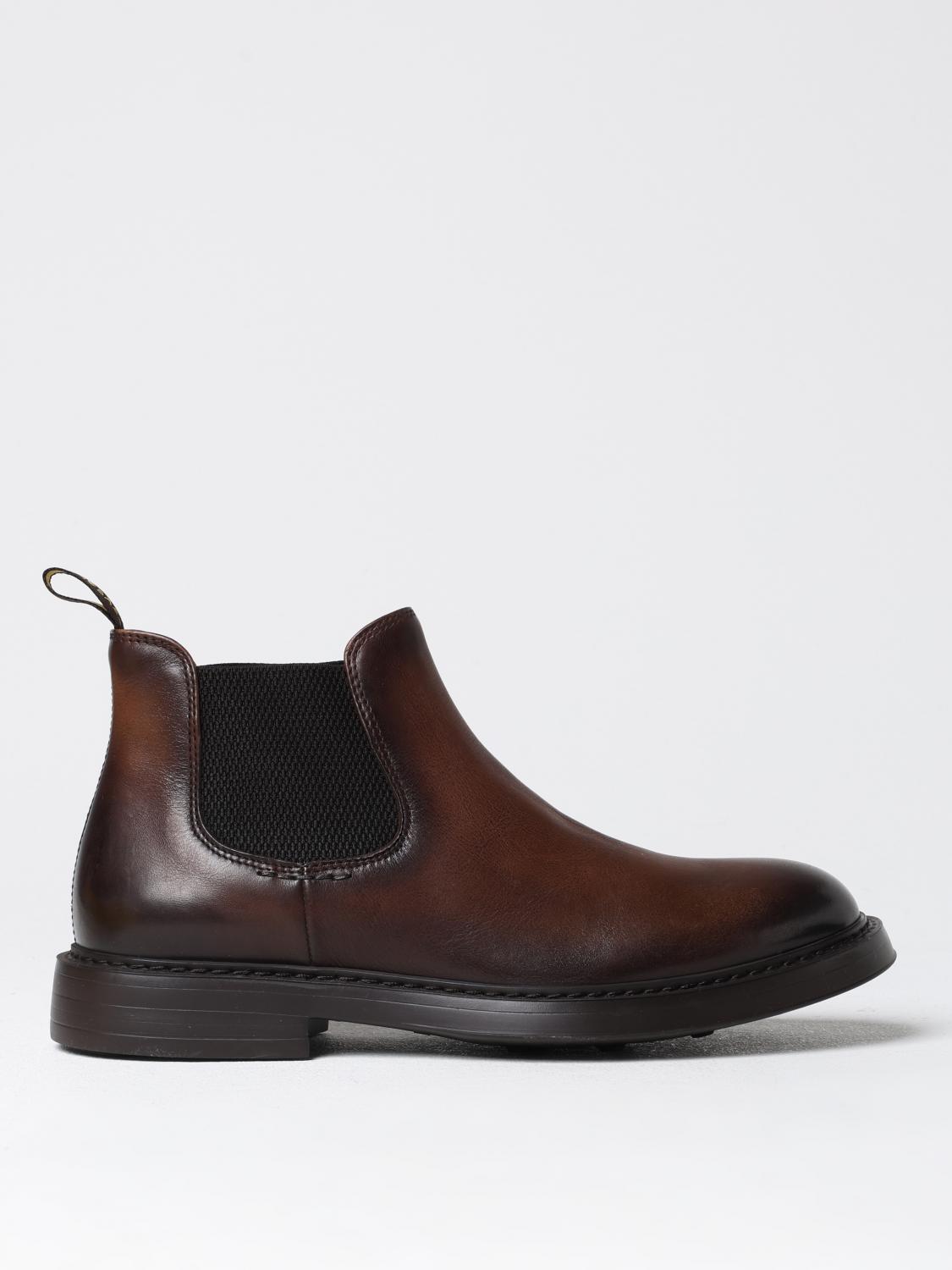 Shop Doucal's Boots  Men Color Brown In Braun