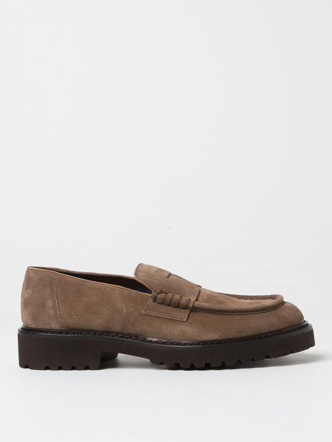 Shop Doucal's Loafers  Men Color Cocoa In Kakao