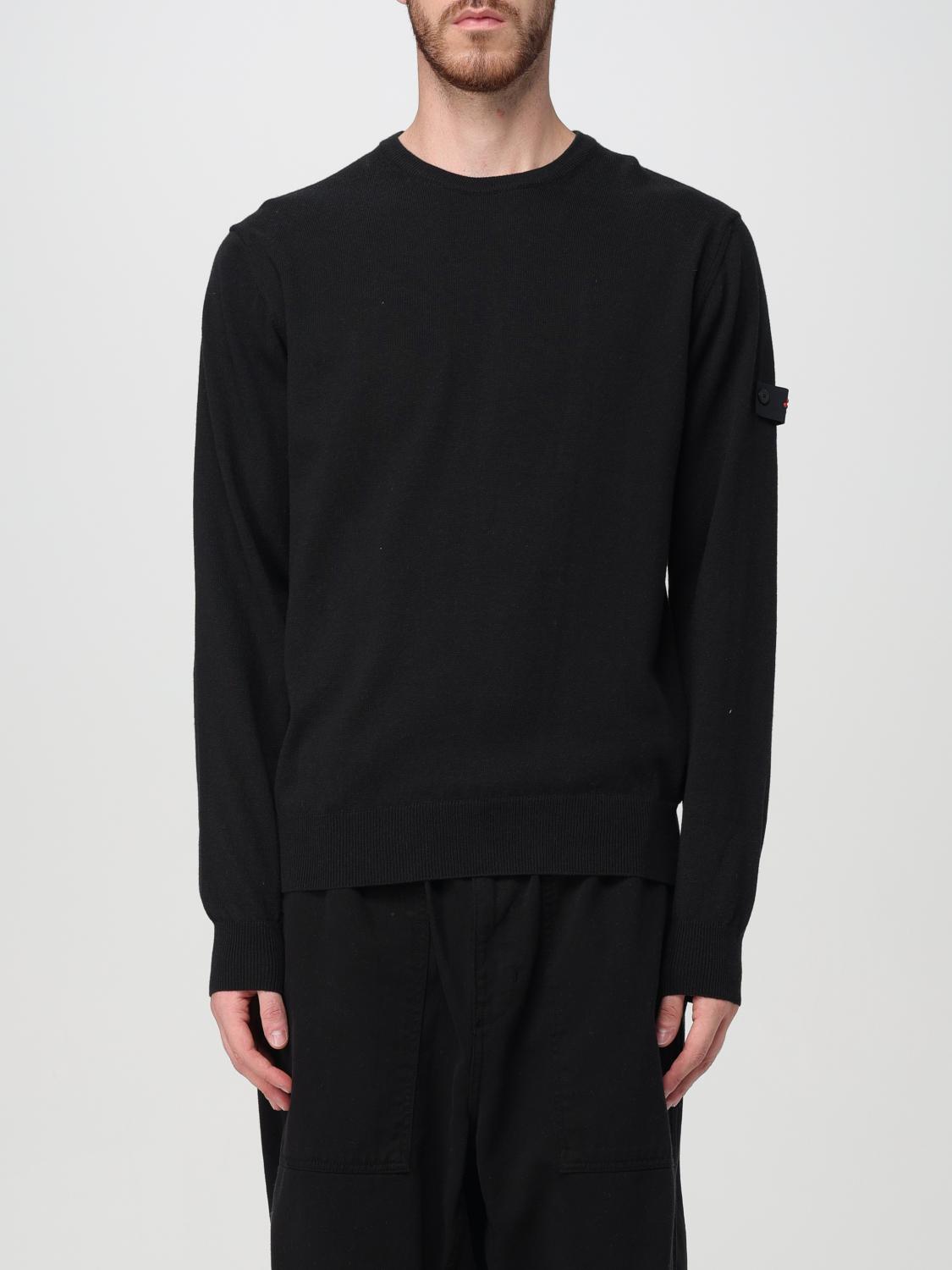 Shop Peuterey Sweater  Men Color Black In Schwarz