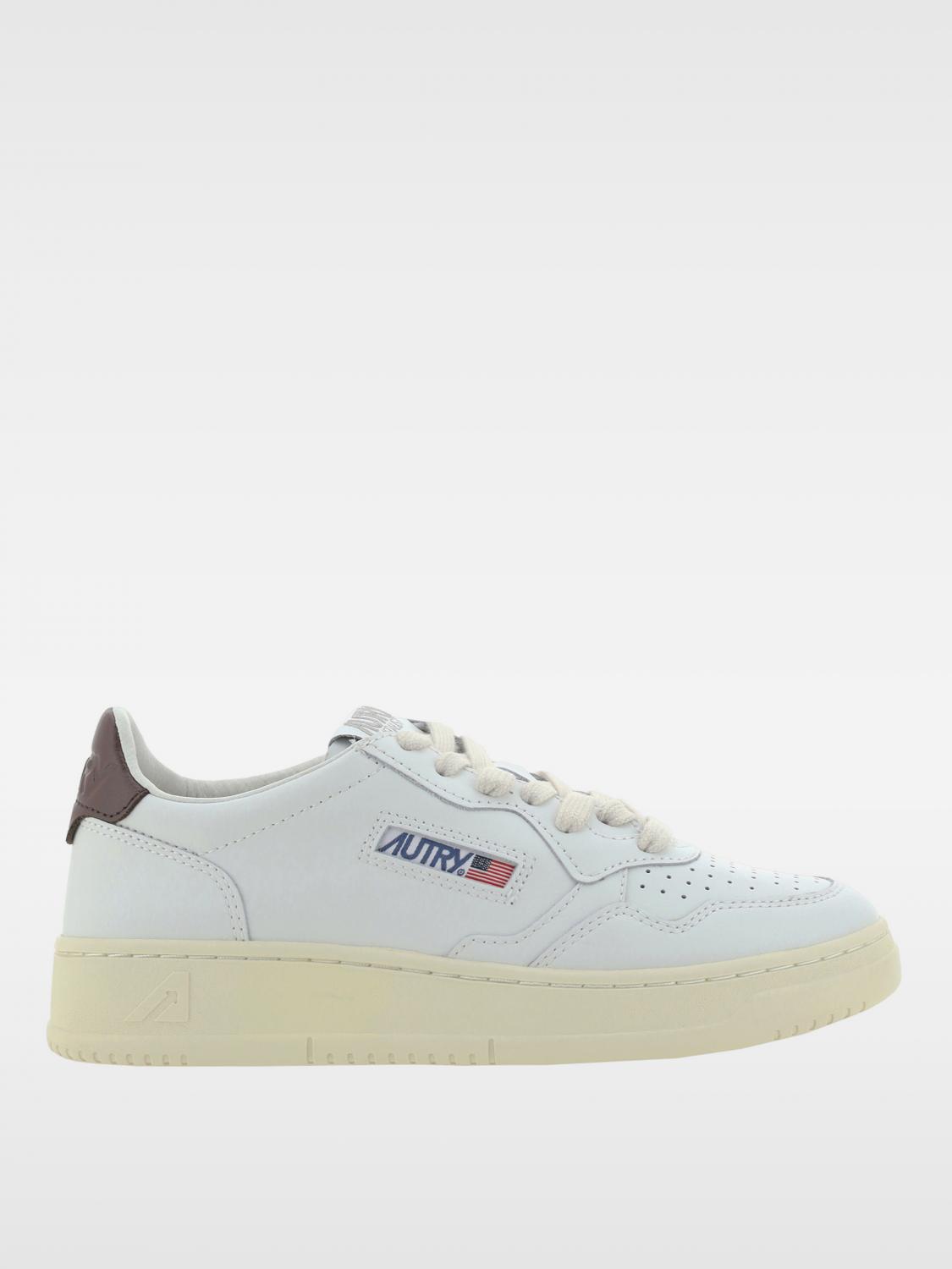 Autry Aulw Lace-up Sneakers In 白色