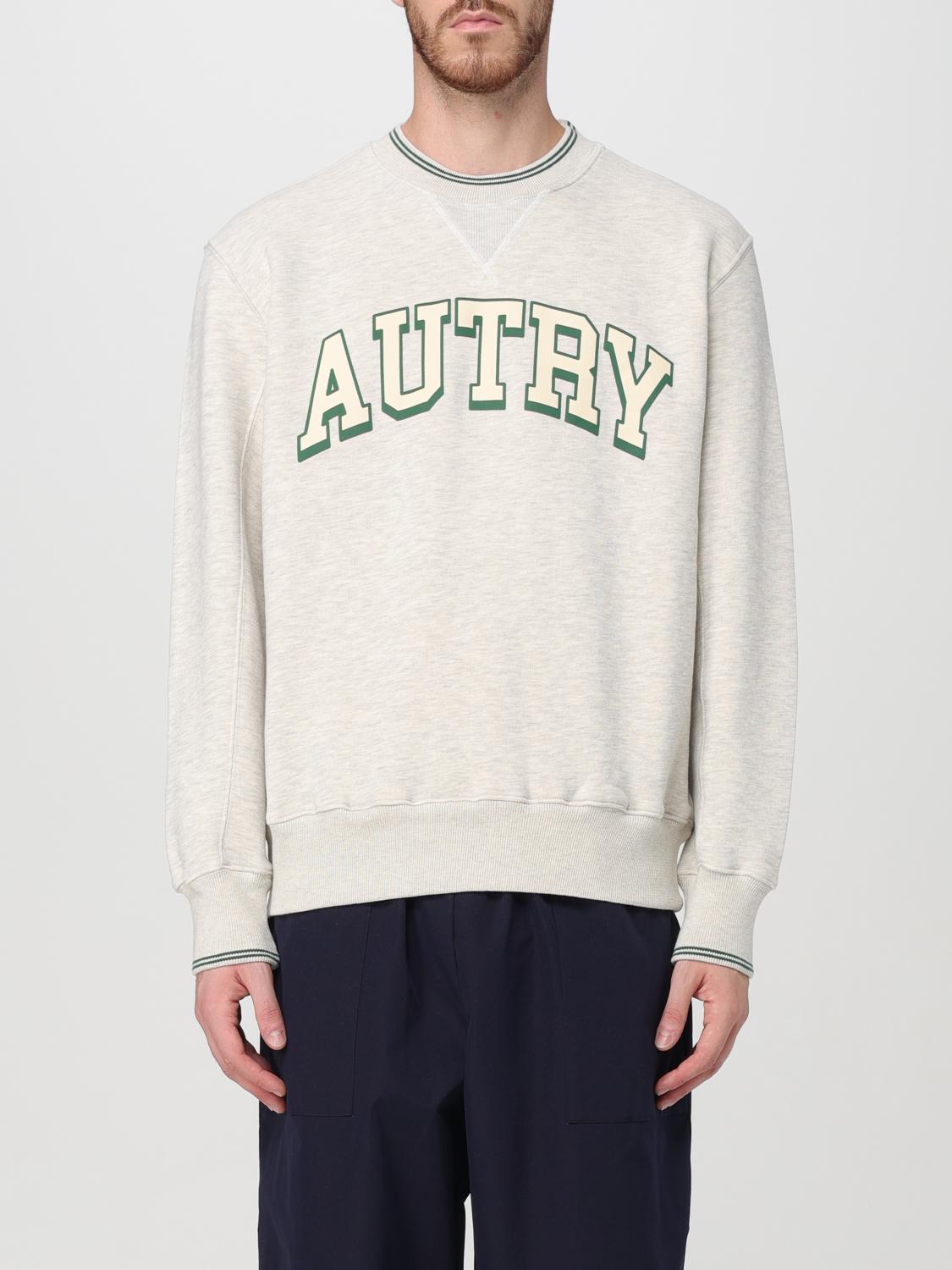 Shop Autry Sweatshirt  Men Color White In Weiss