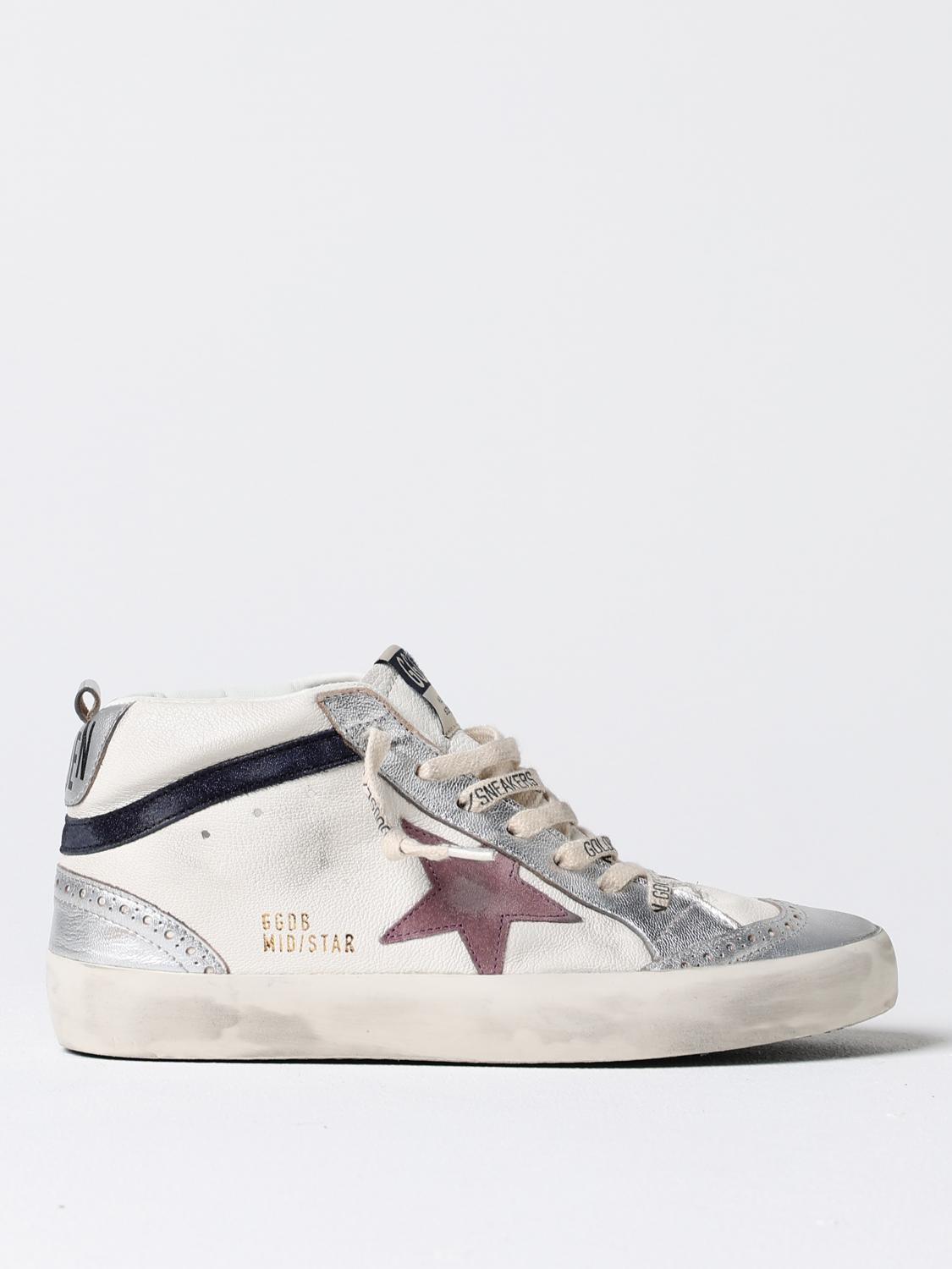 Shop Golden Goose Sneakers  Woman Color White In Weiss