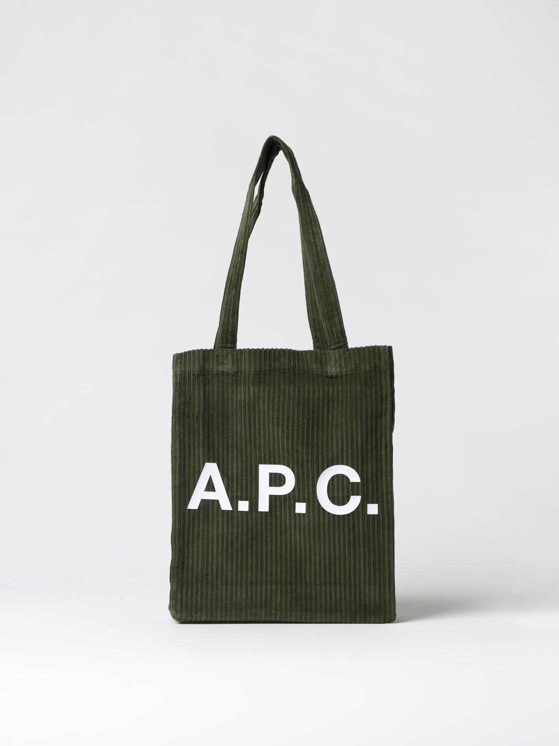 Shop Apc Shoulder Bag A.p.c. Woman Color Green